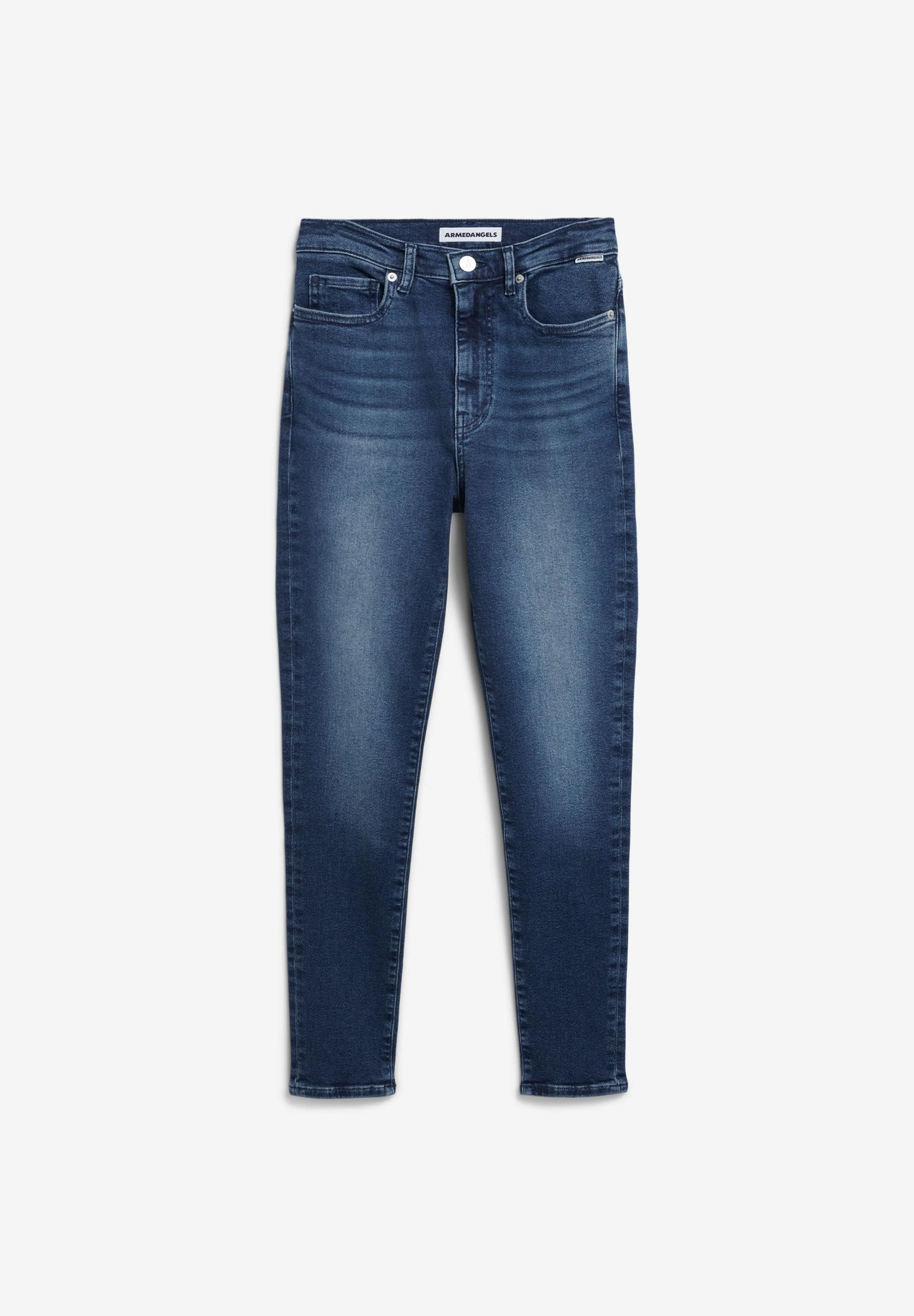 INGAA HIGH WAIST SKINNY JEANS | galaxy blue - Image 7