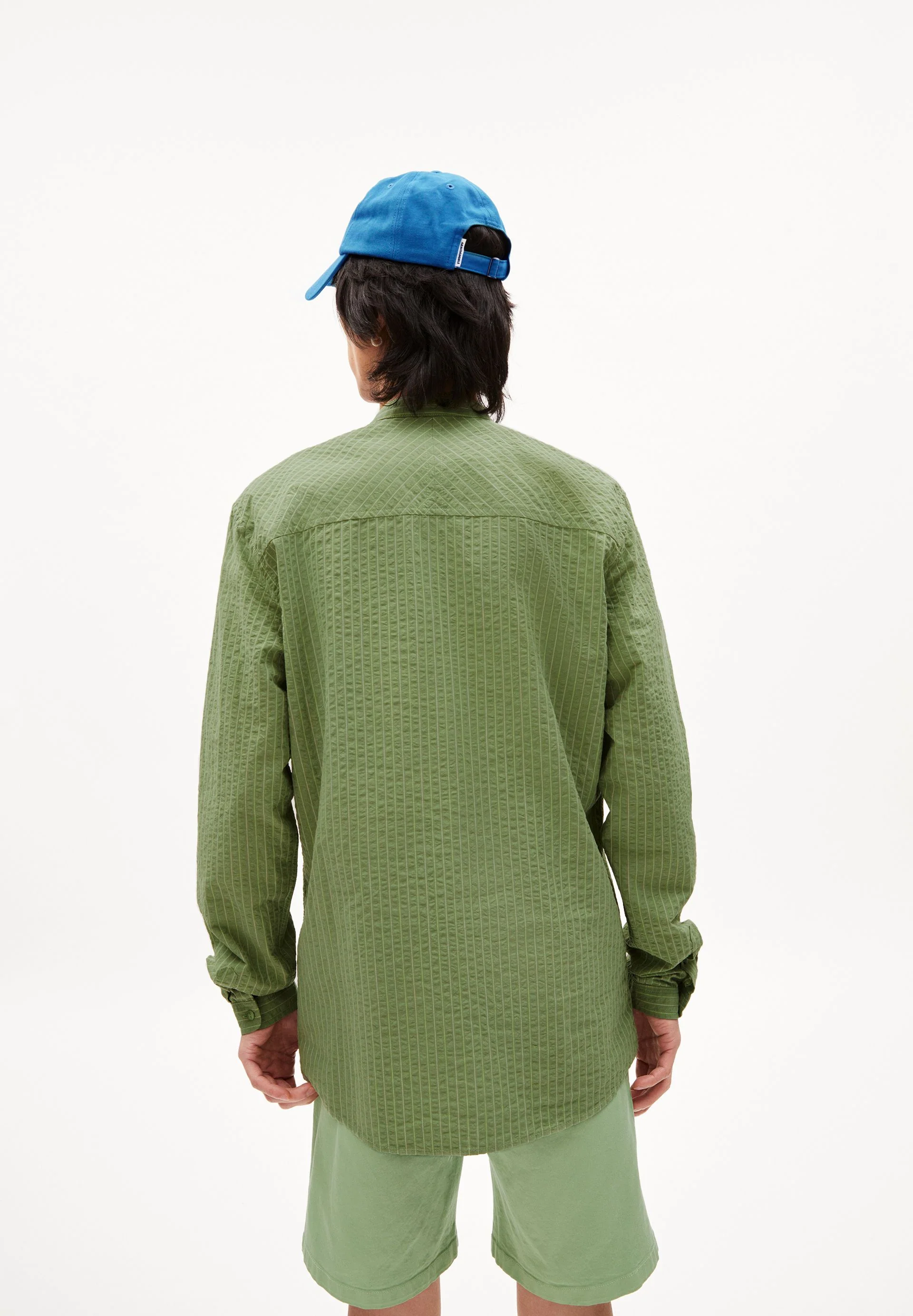 JAACKO STRIPED | smith green-oatmilk - Image 2