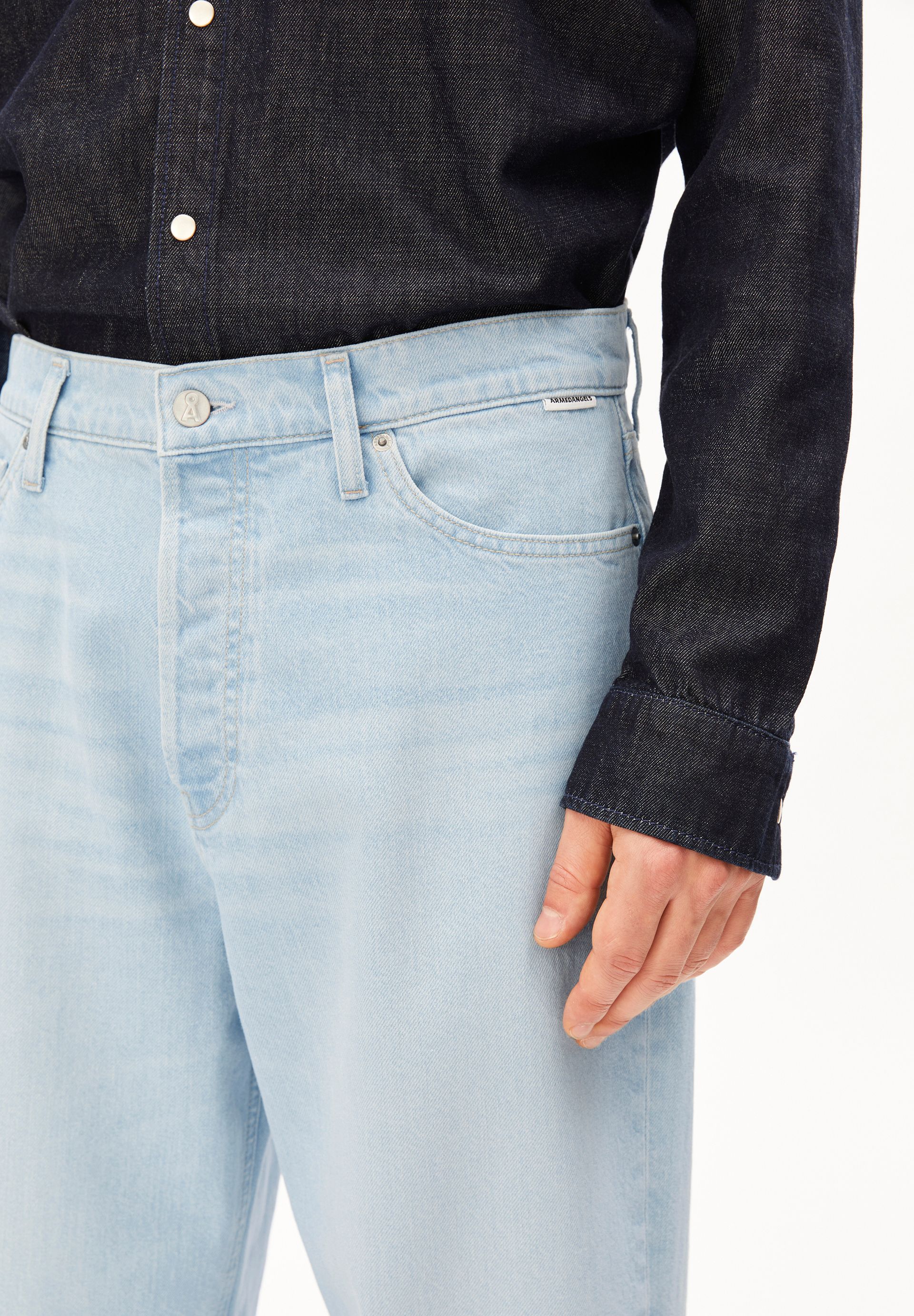 JAAMEO BAGGY JEANS | ice blue - Image 3