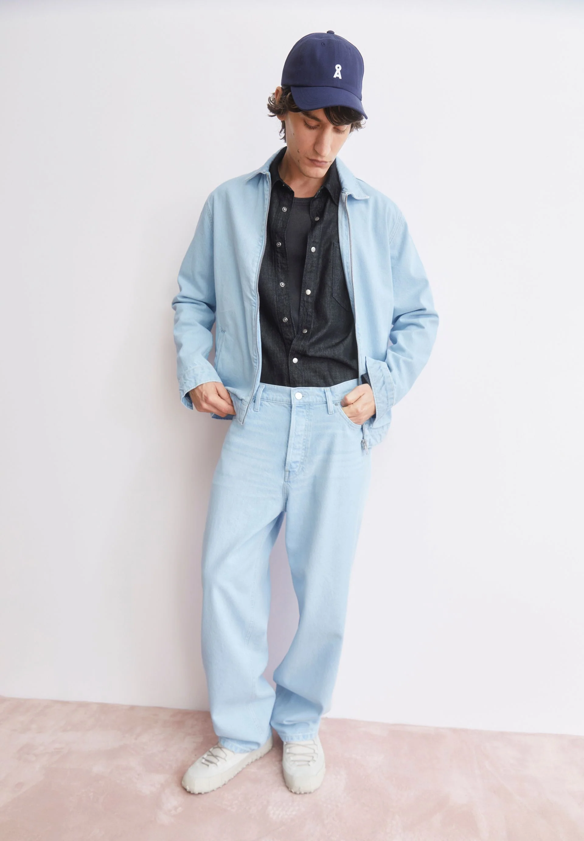 JAAMEO BAGGY JEANS | ice blue - Image 4