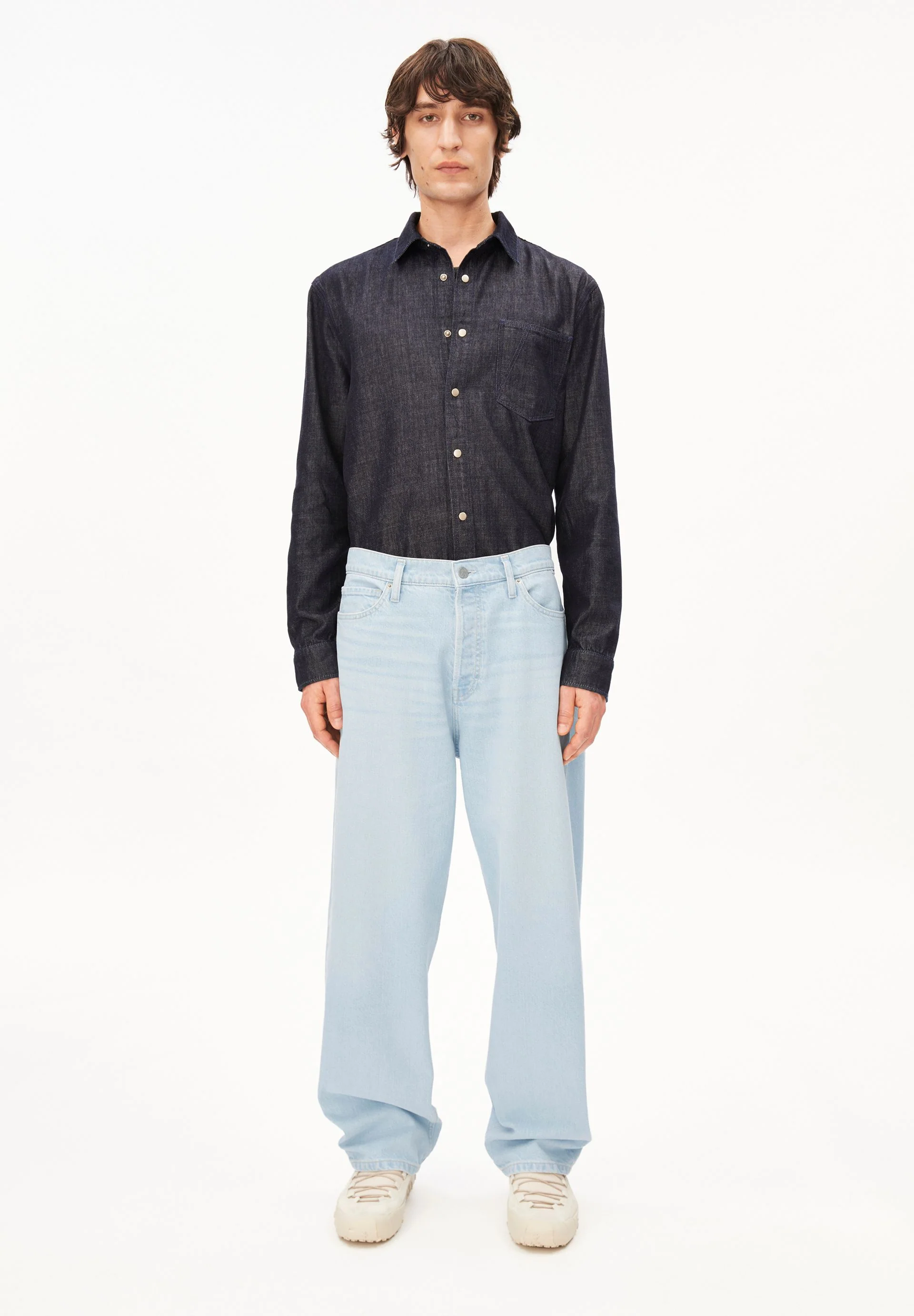 JAAMEO BAGGY JEANS | ice blue - Image 5