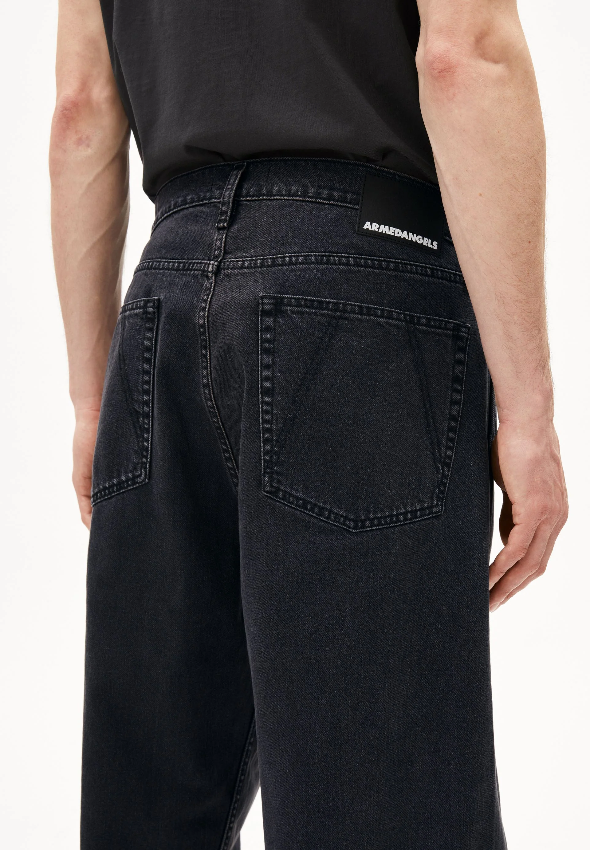 JAAMEO BAGGY JEANS | ebony black - Image 3