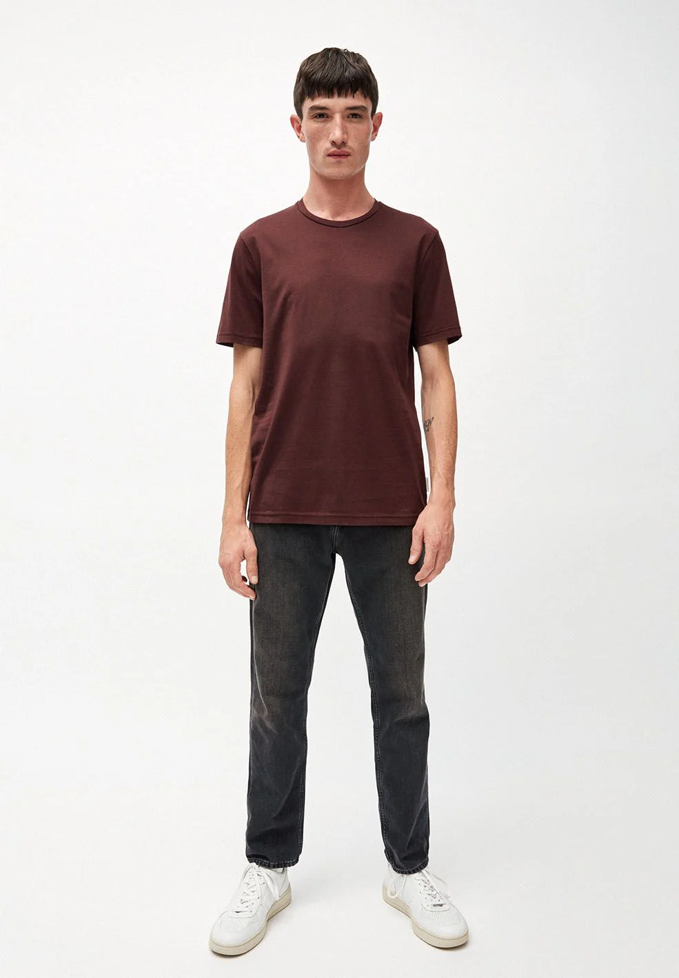 JAAMES T-SHIRT | bordeaux - Image 2