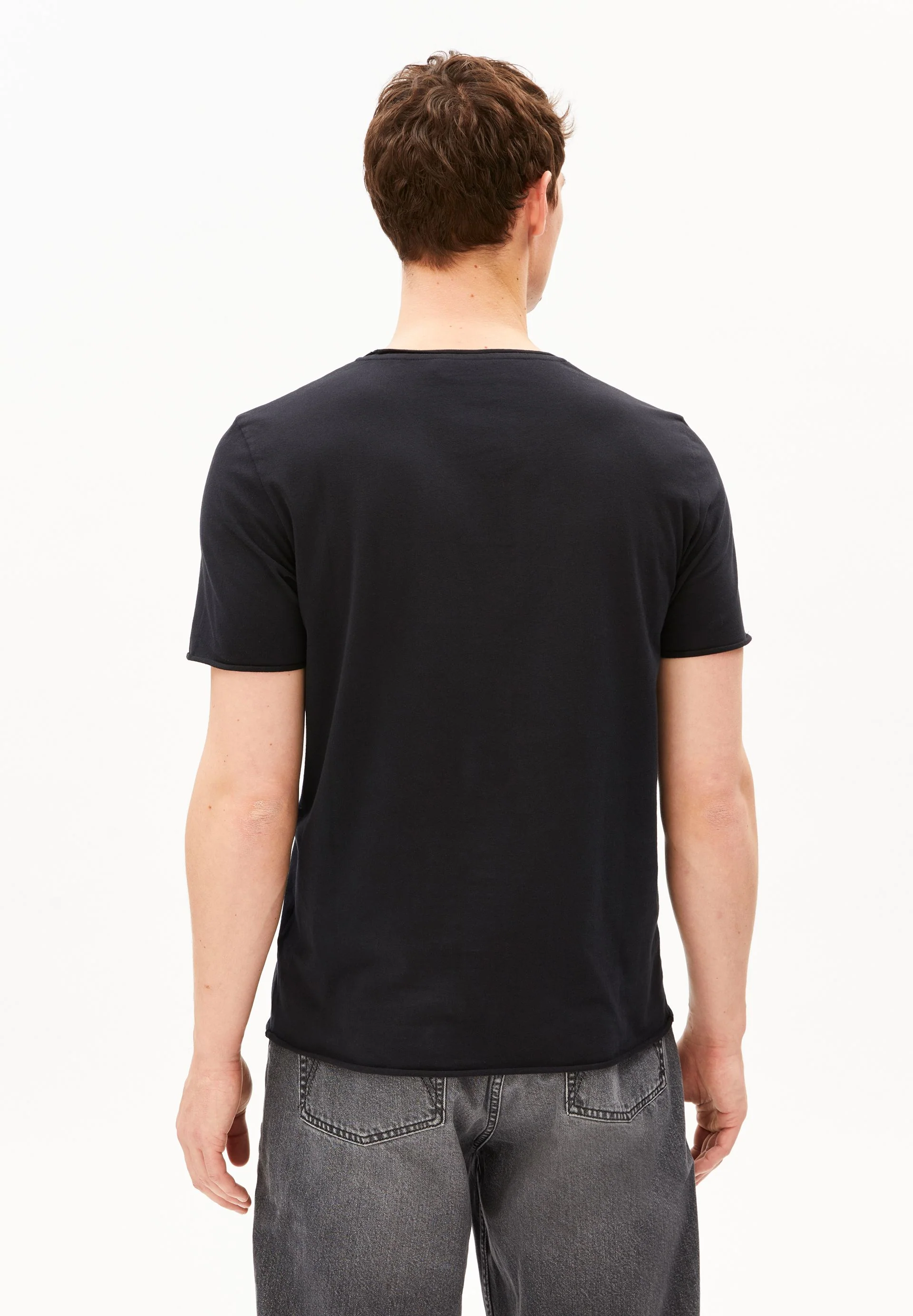 JAAMES BRUSHED T-SHIRT | black - Image 2