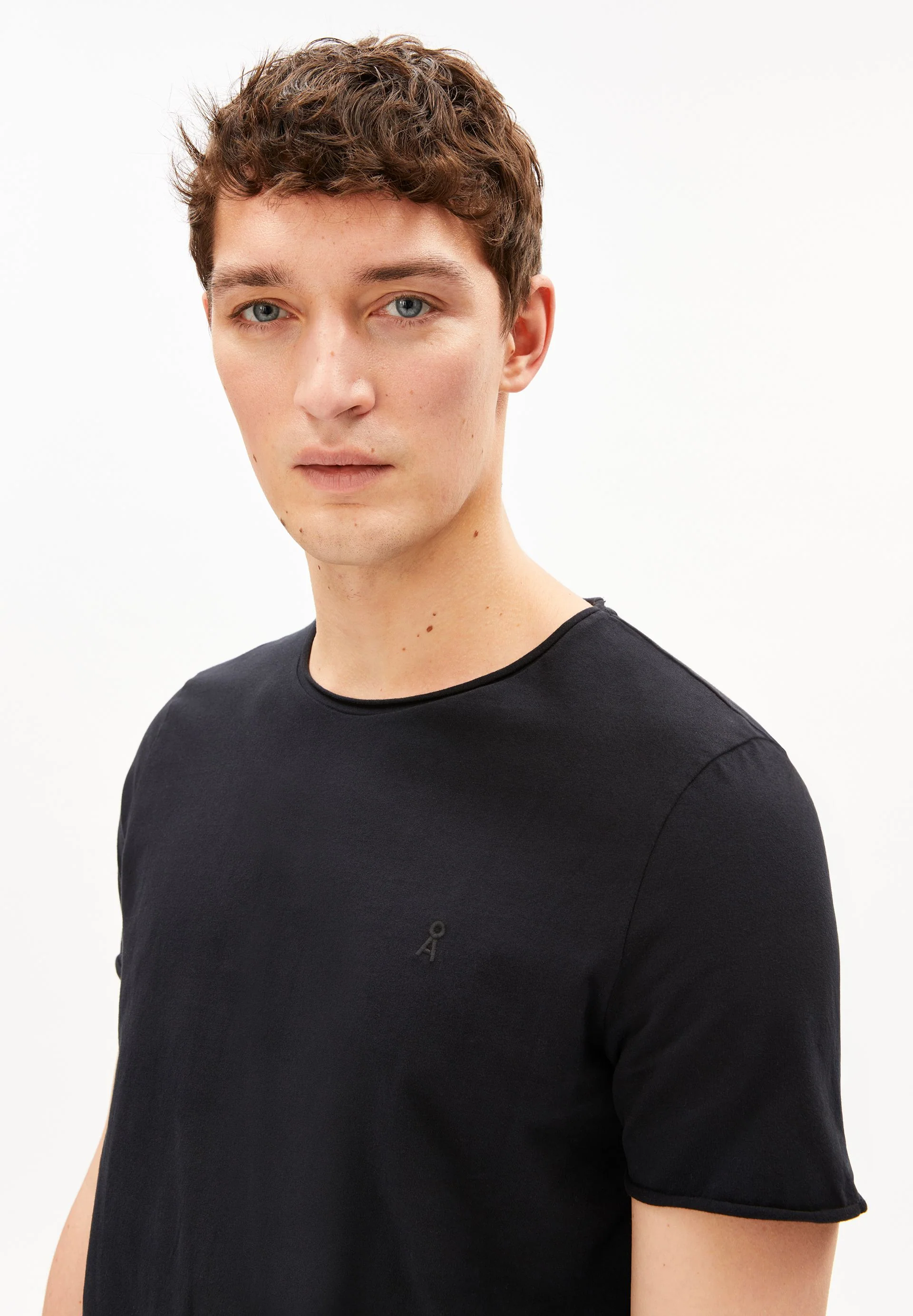 JAAMES BRUSHED T-SHIRT | black - Image 3
