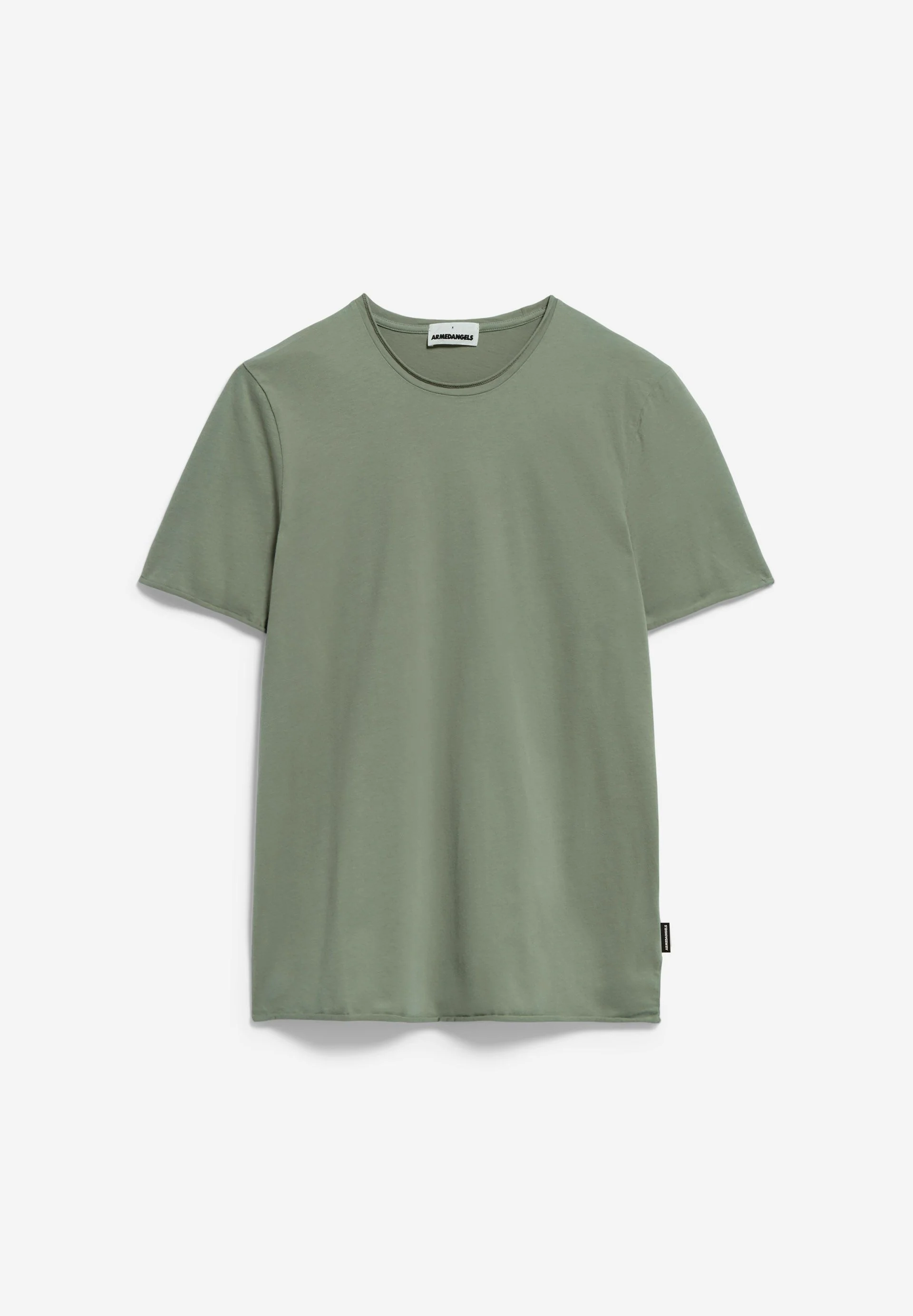 JAAMES BRUSHED T-SHIRT | grey green - Image 6