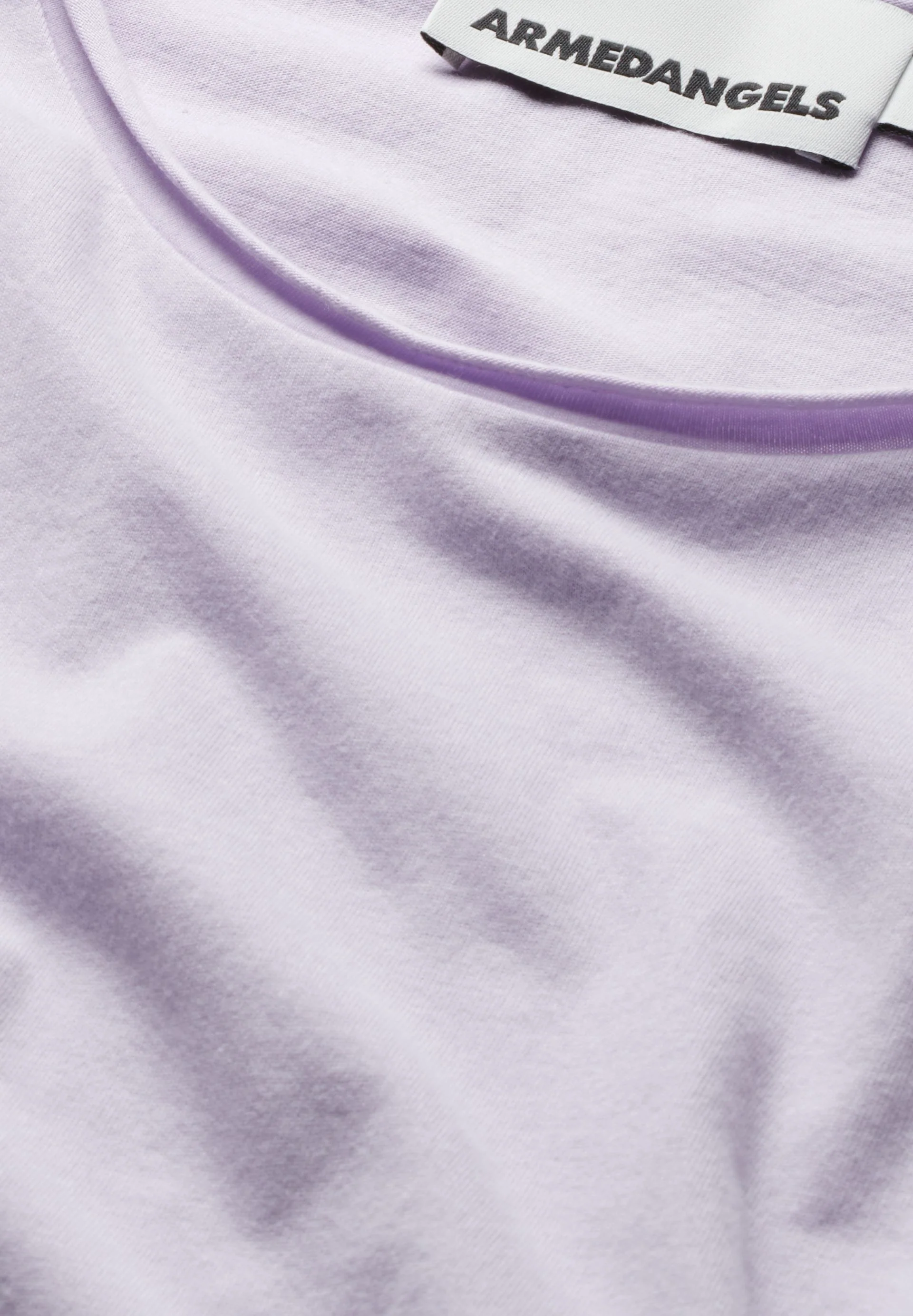 JAAMES BRUSHED T-SHIRT | soft lilac - Image 6