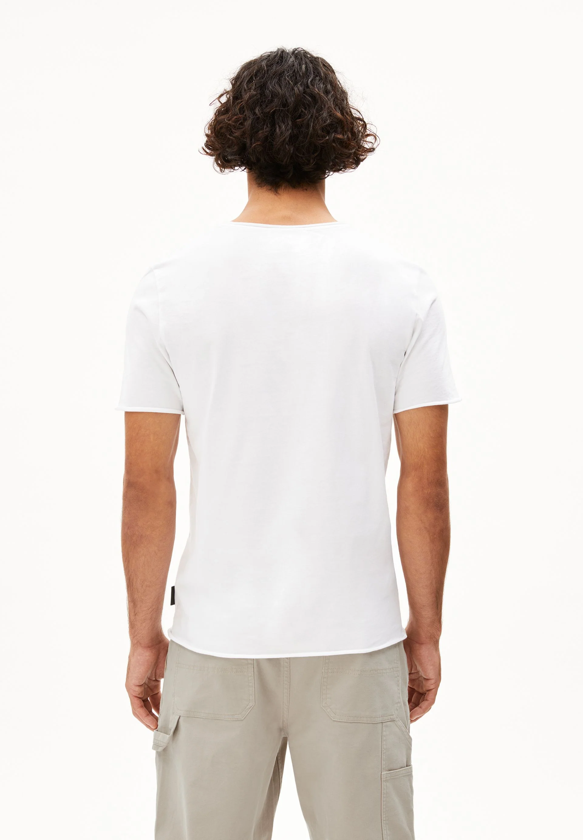 JAAMES BRUSHED T-SHIRT | white - Image 2