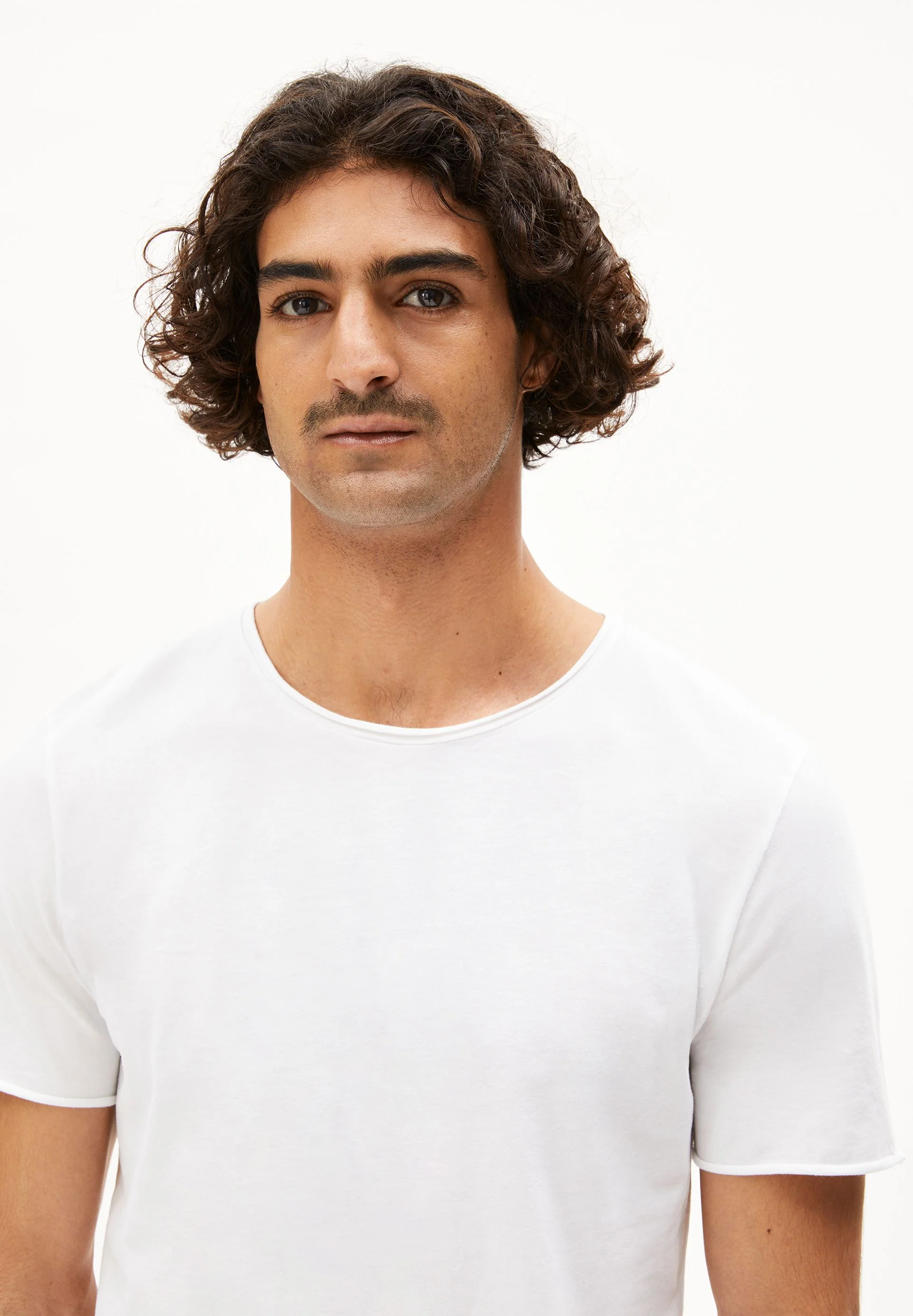 JAAMES BRUSHED T-SHIRT | white - Image 3