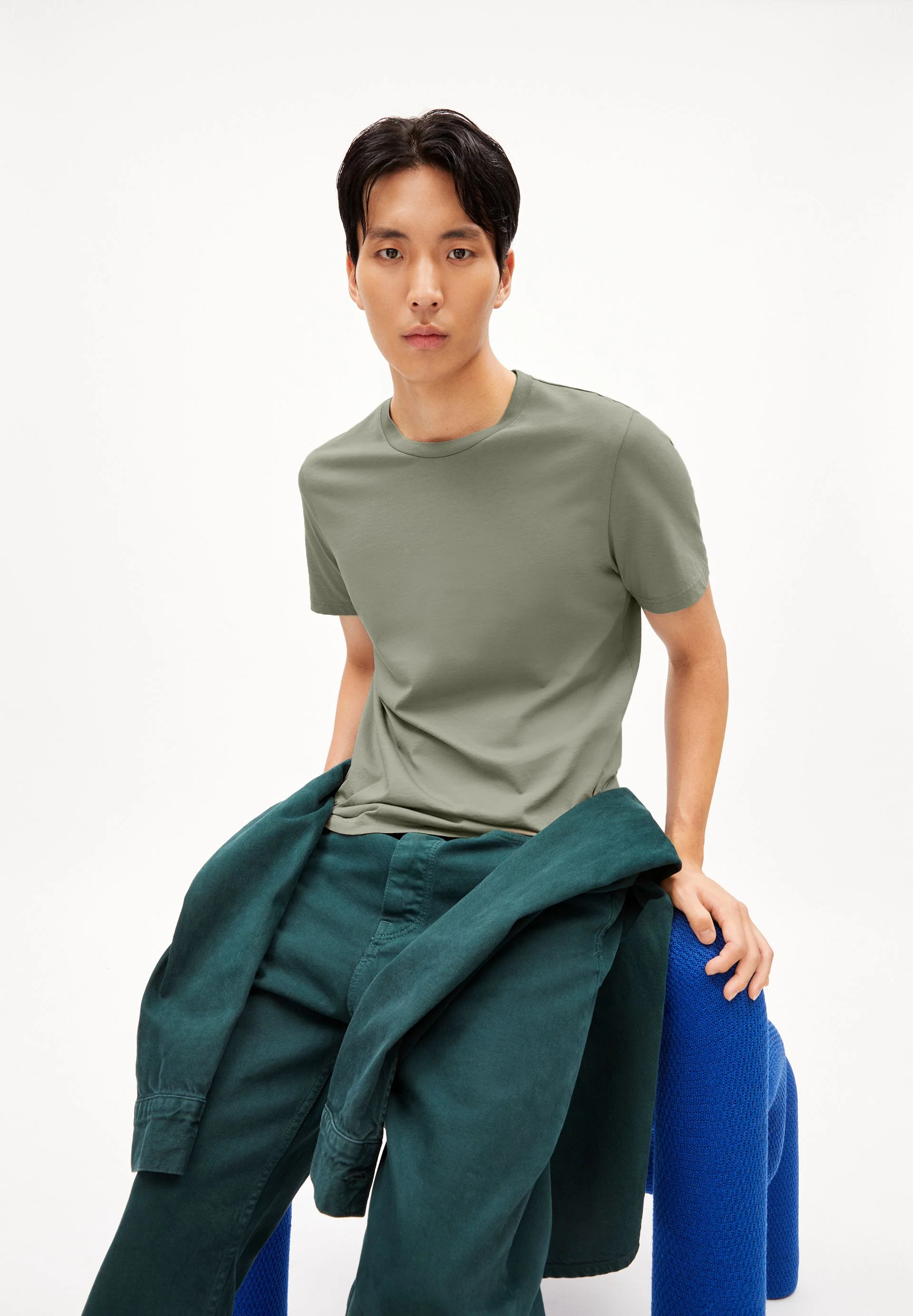 JAAMES T-SHIRT | cool sage - Image 4