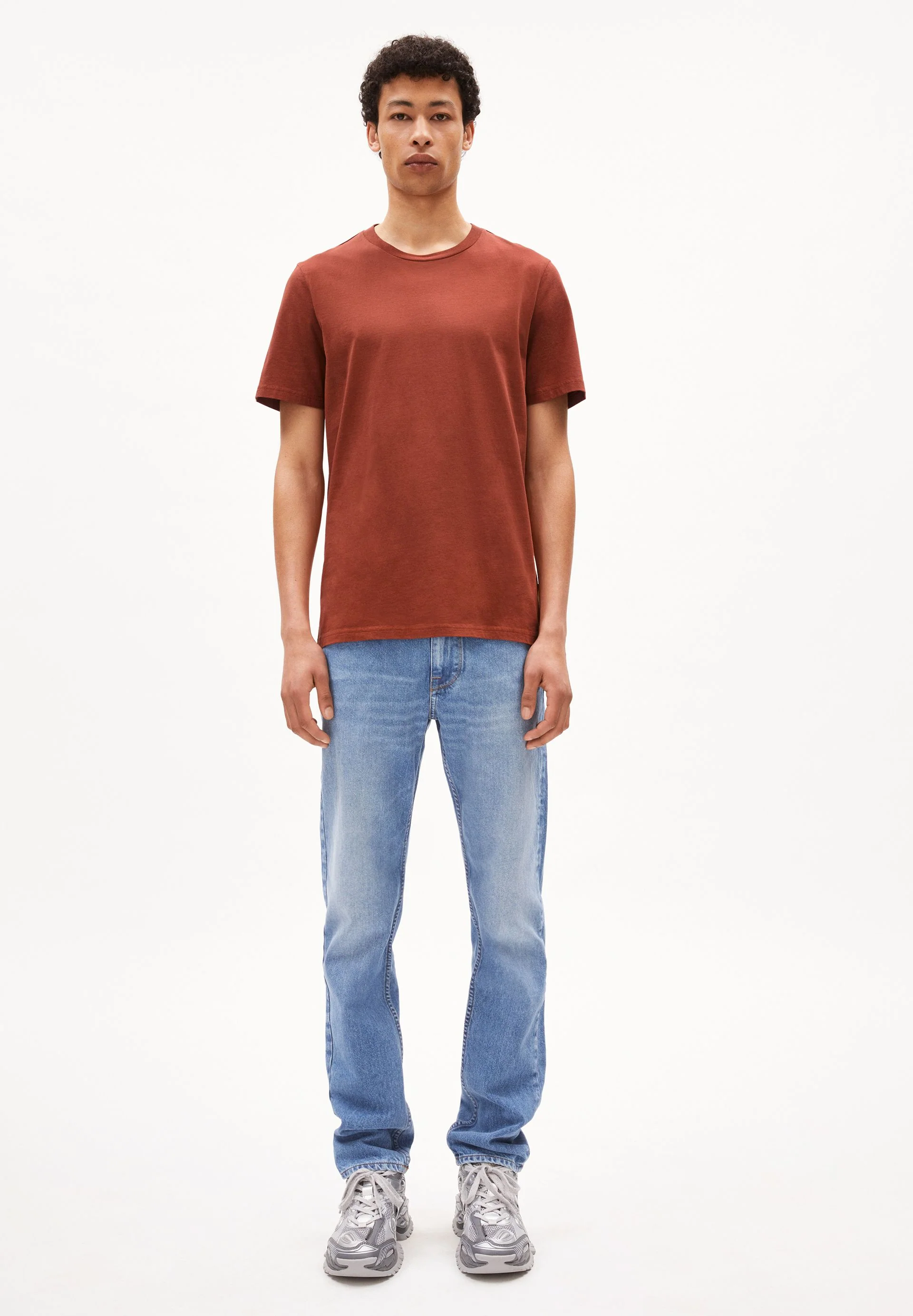 JAAMES T-SHIRT | dark amber - Image 5