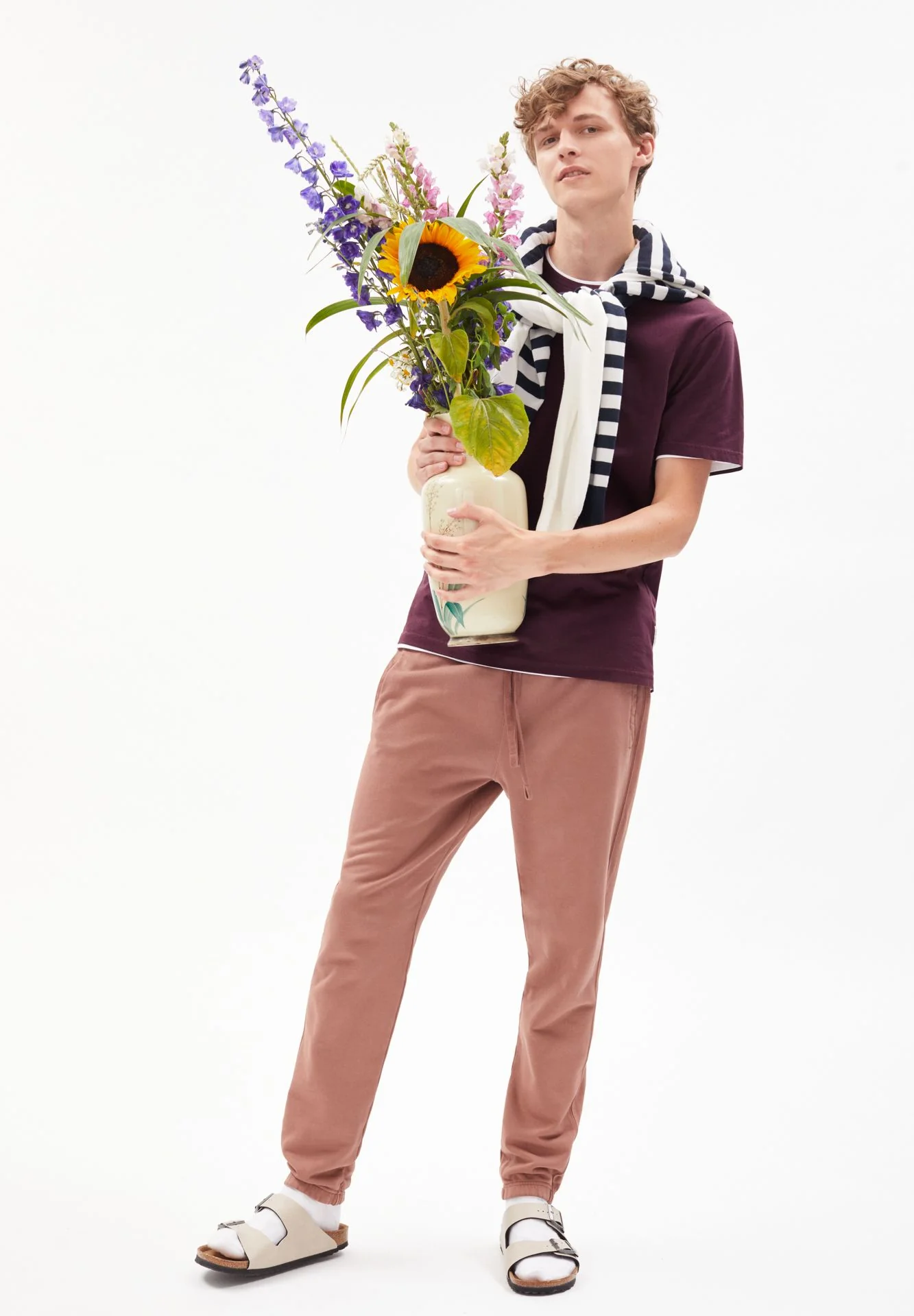 JAAMES T-SHIRT | dark aubergine - Image 4