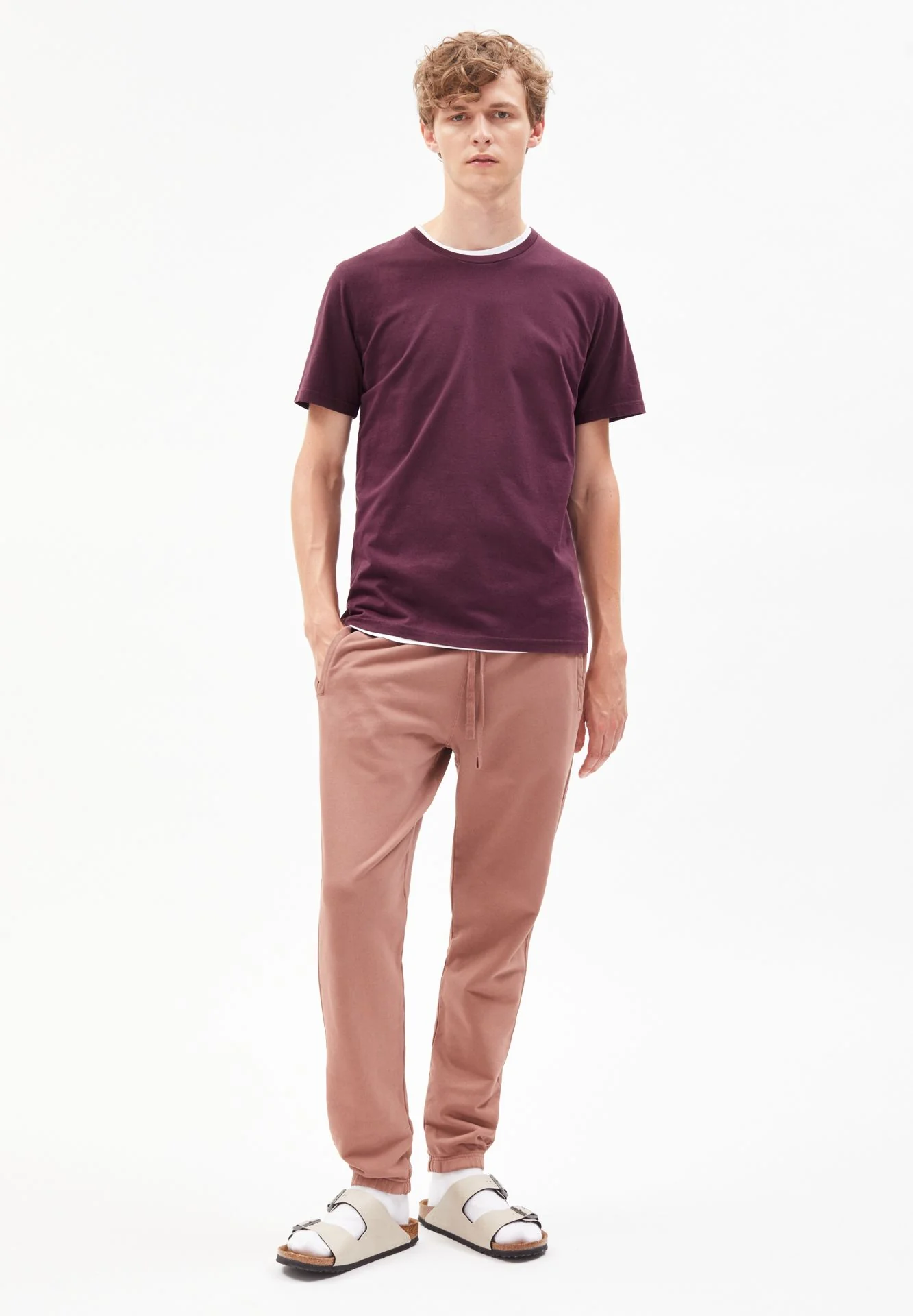 JAAMES T-SHIRT | dark aubergine - Image 5