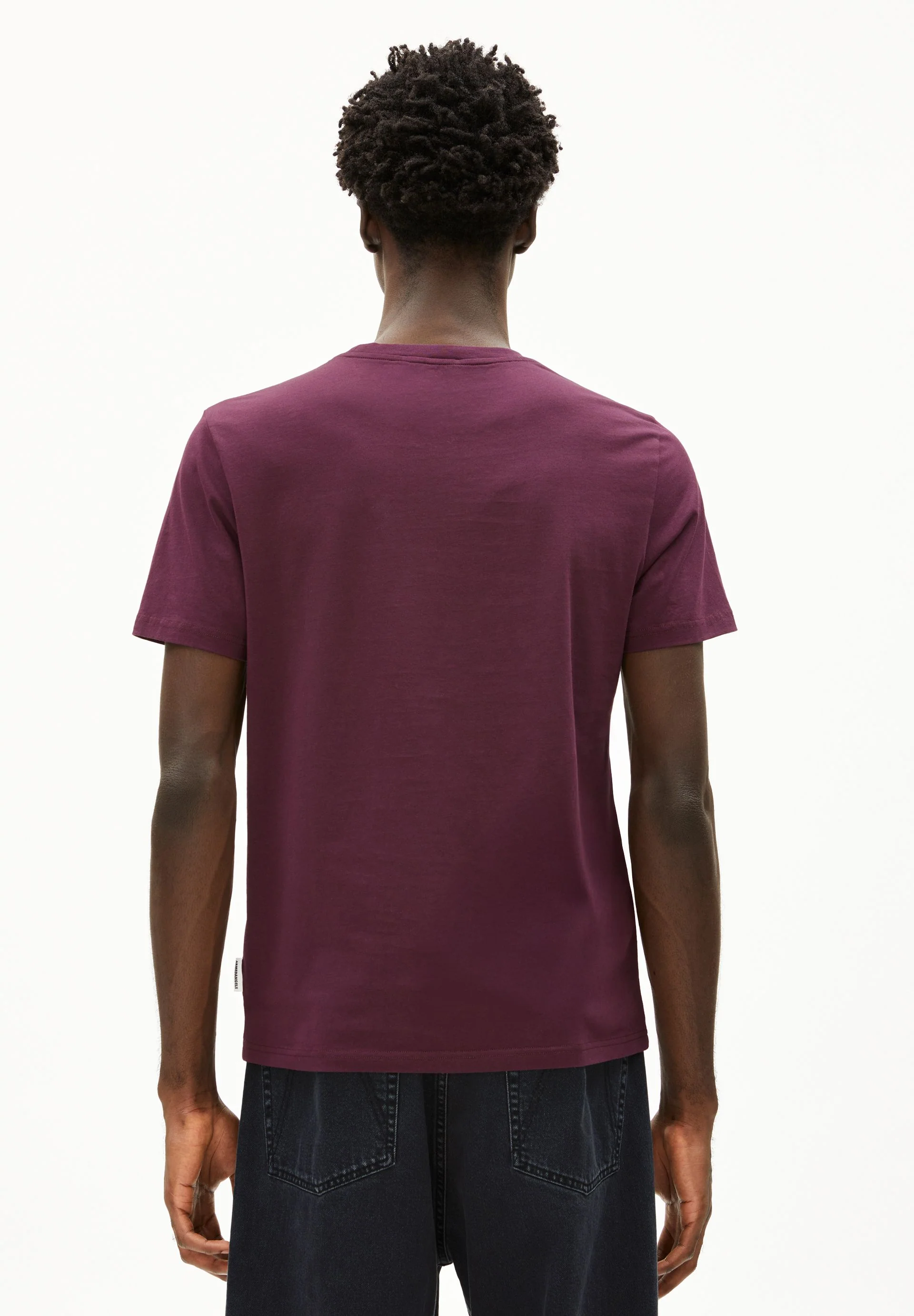 JAAMES T-SHIRT | dark cranberry - Image 2