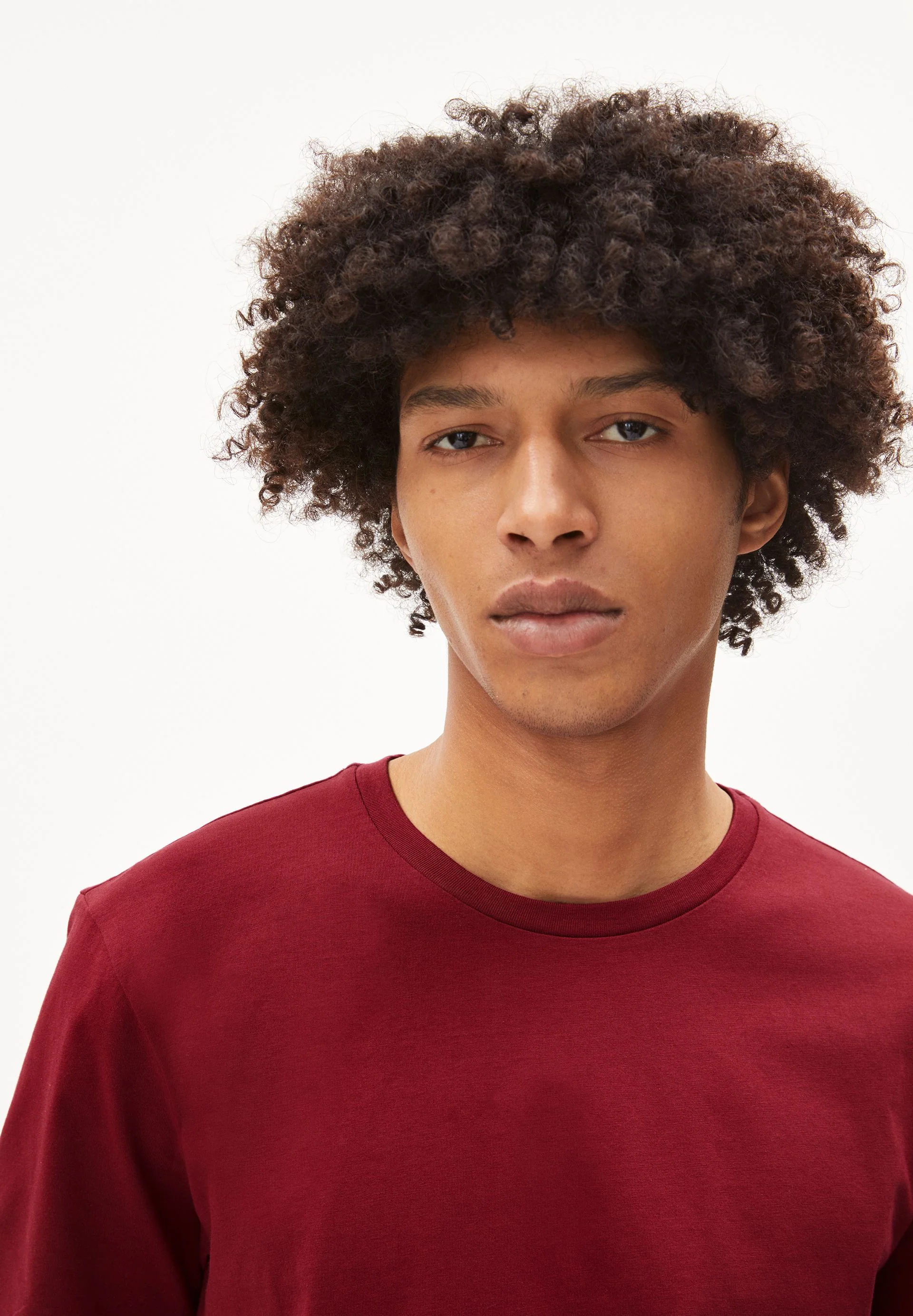 JAAMES T-SHIRT | dark ruby - Image 3