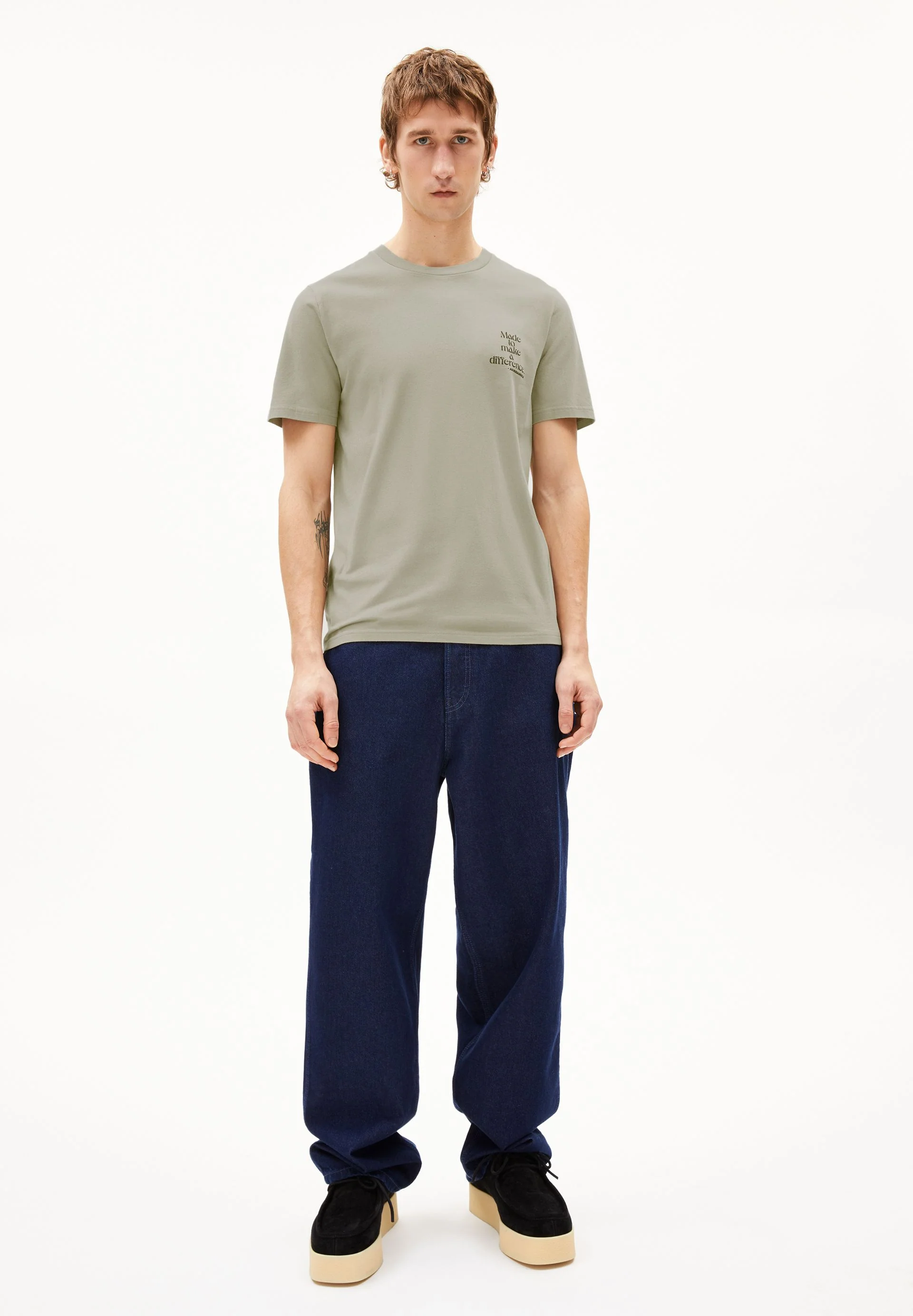 JAAMES DIFFERENCE T-SHIRT | light sage - Image 5