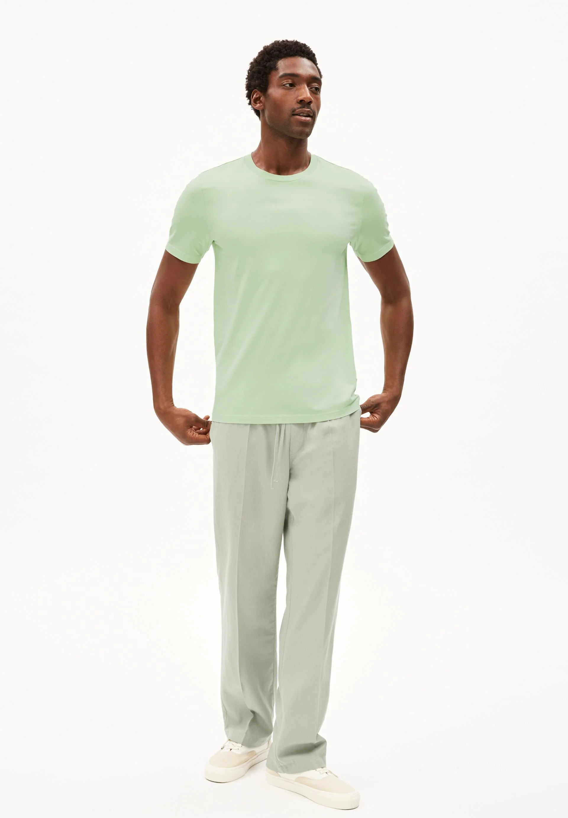 JAAMES T-SHIRT | green ash - Image 5