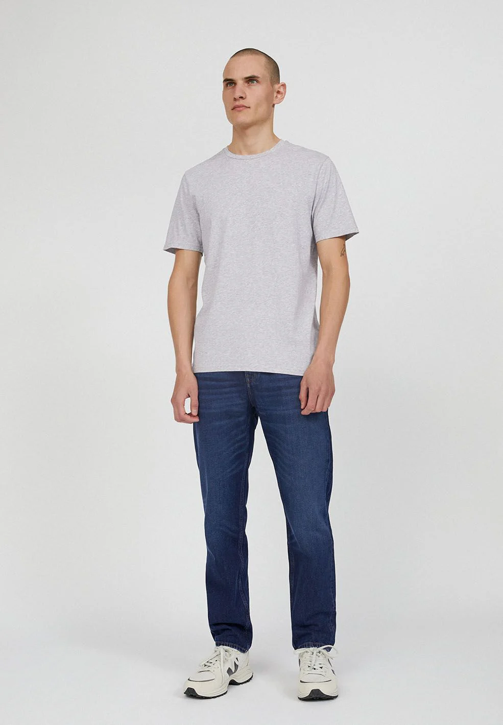 JAAMES T-SHIRT | grey melange - Image 4