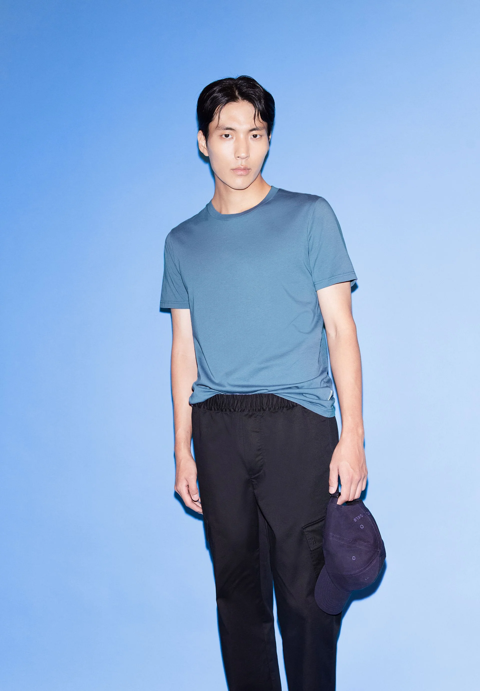 JAAMES T-SHIRT | iron blue - Image 4