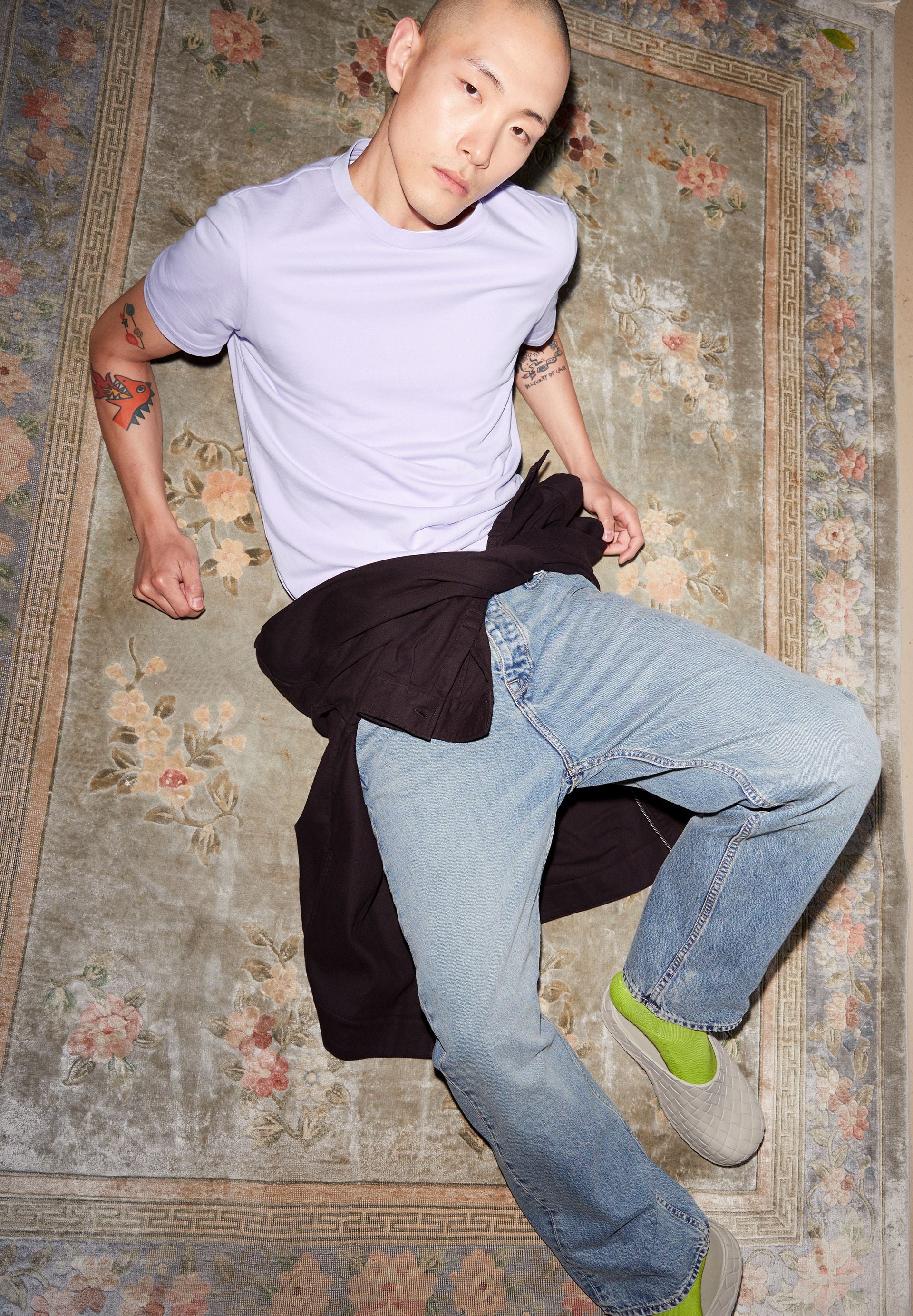 JAAMES T-SHIRT | lavender light - Image 4