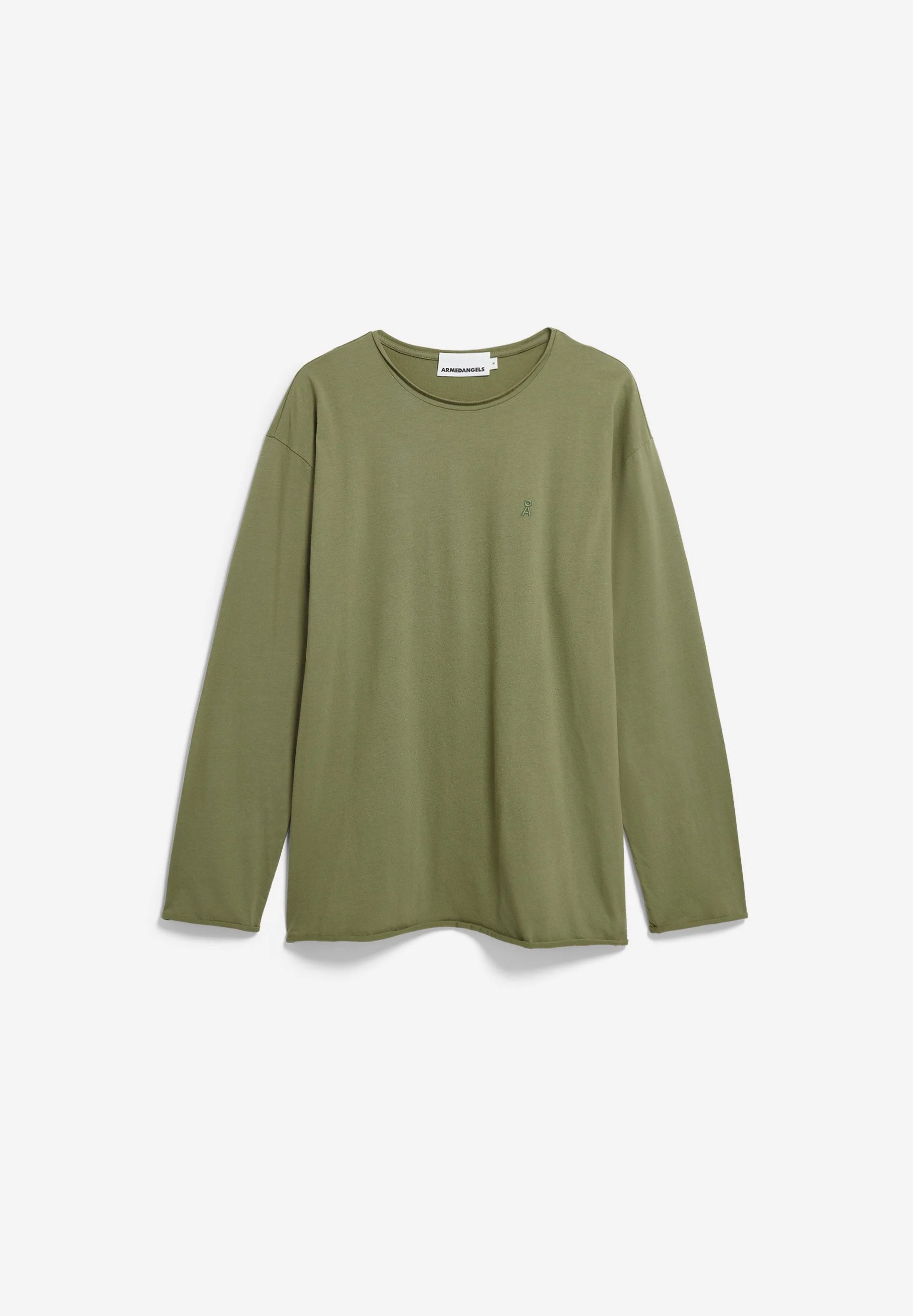JAAMES BRUSHED LANGARMSHIRT | fatigue green - Image 6