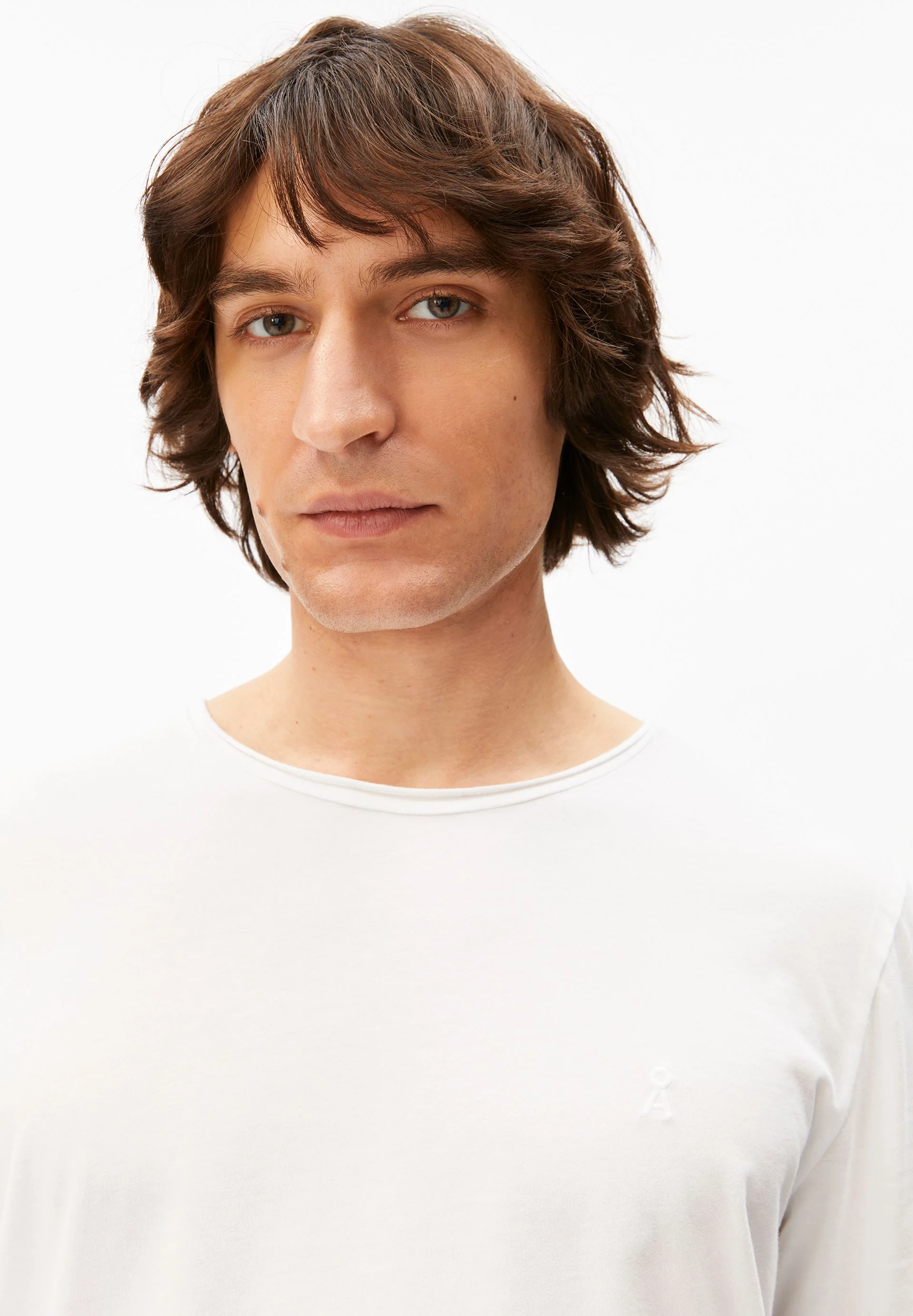 JAAMES BRUSHED LANGARMSHIRT | white - Image 3