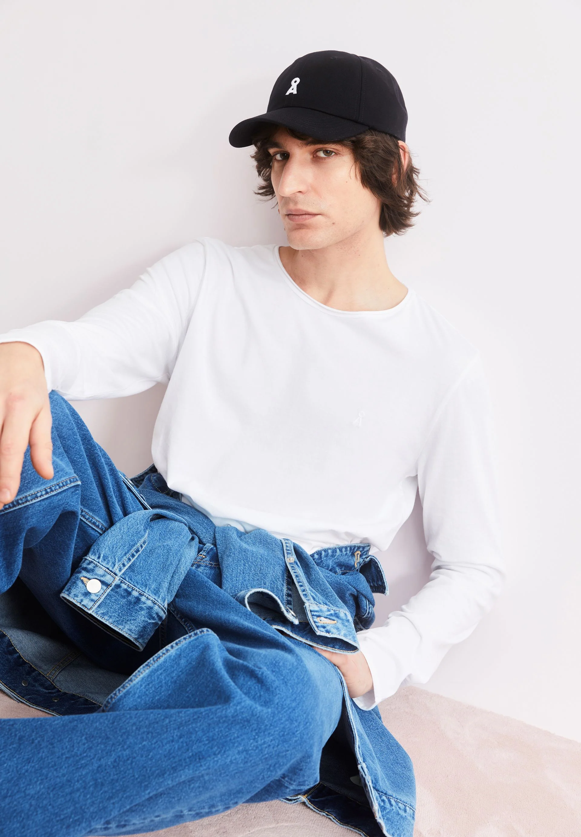 JAAMES BRUSHED LANGARMSHIRT | white - Image 4