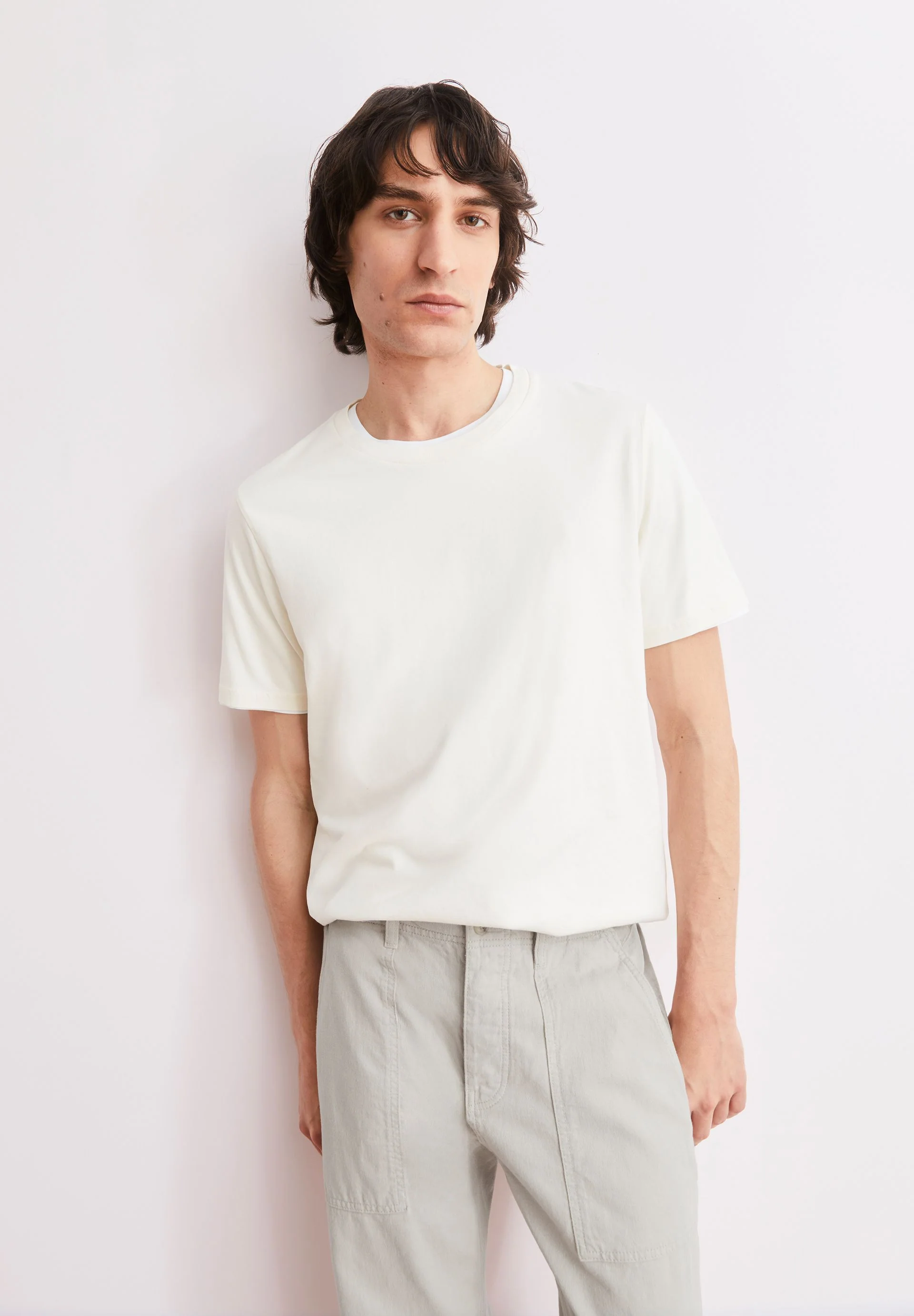 JAAMES T-SHIRT | oatmilk - Image 4