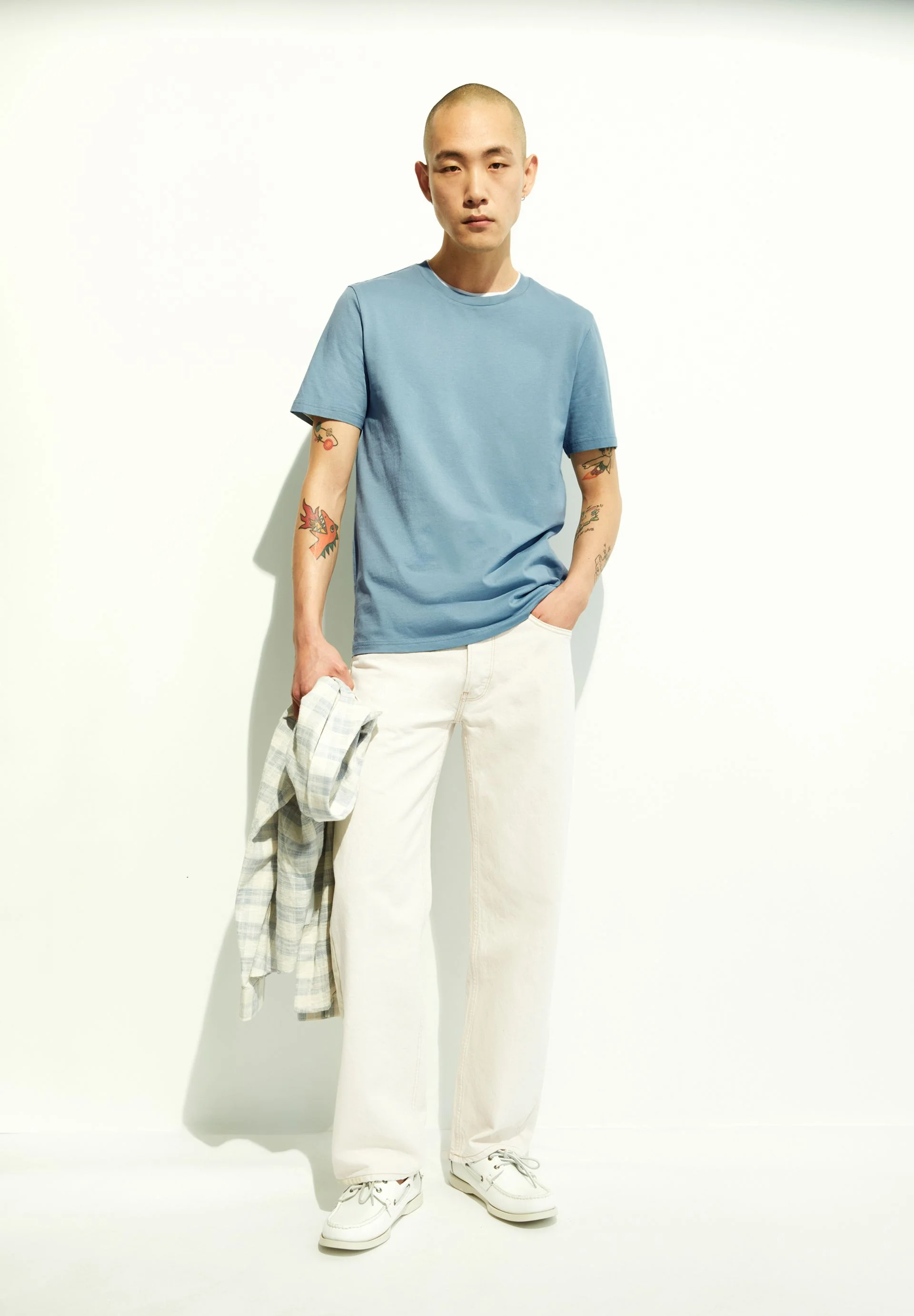 JAAMES T-SHIRT | pigment blue - Image 4