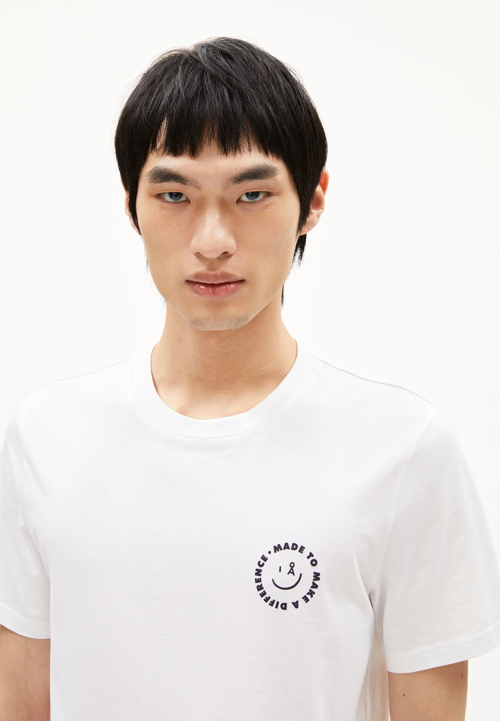JAAMES SMILEY T-SHIRT | white - Image 3