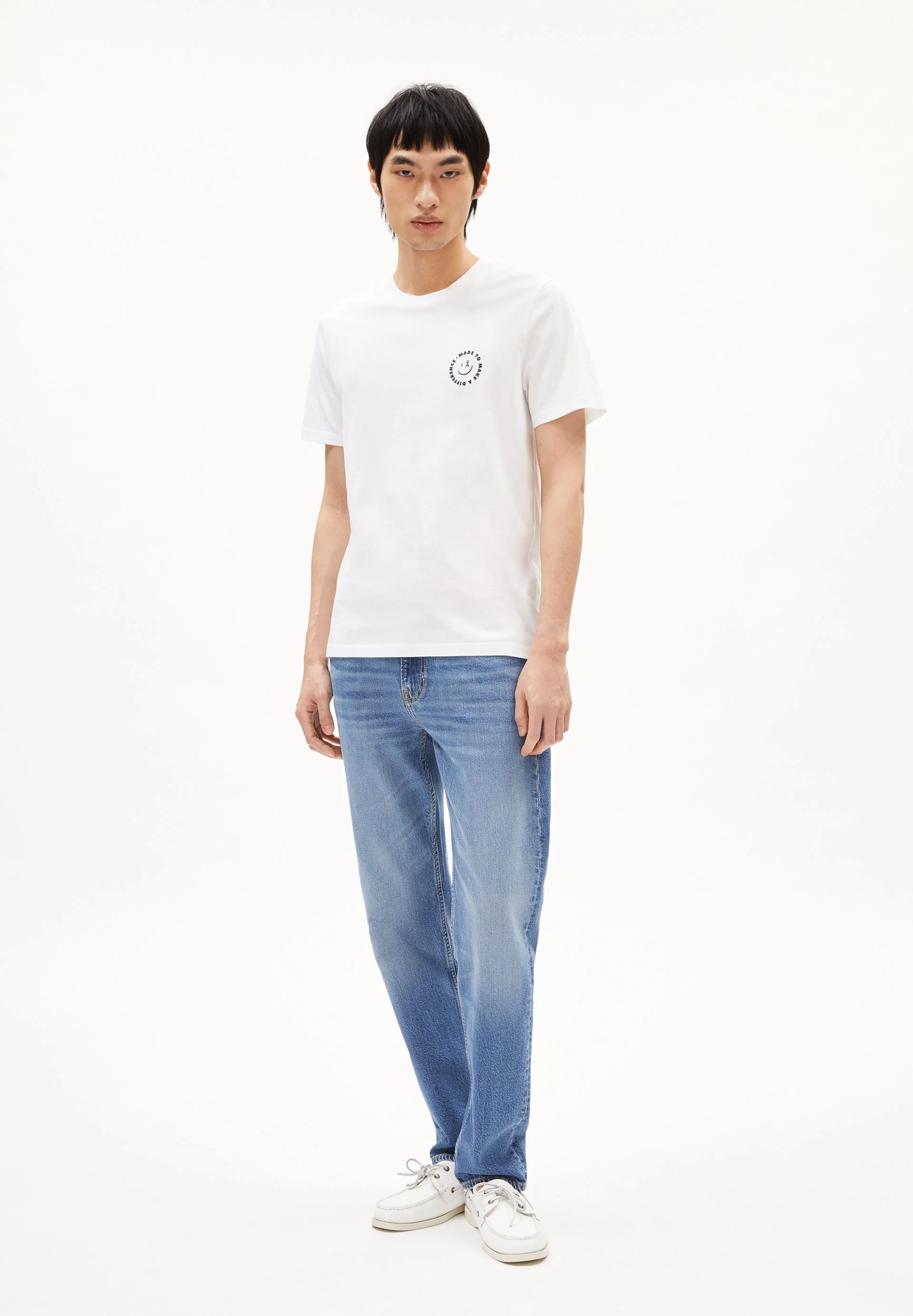 JAAMES SMILEY T-SHIRT | white - Image 5