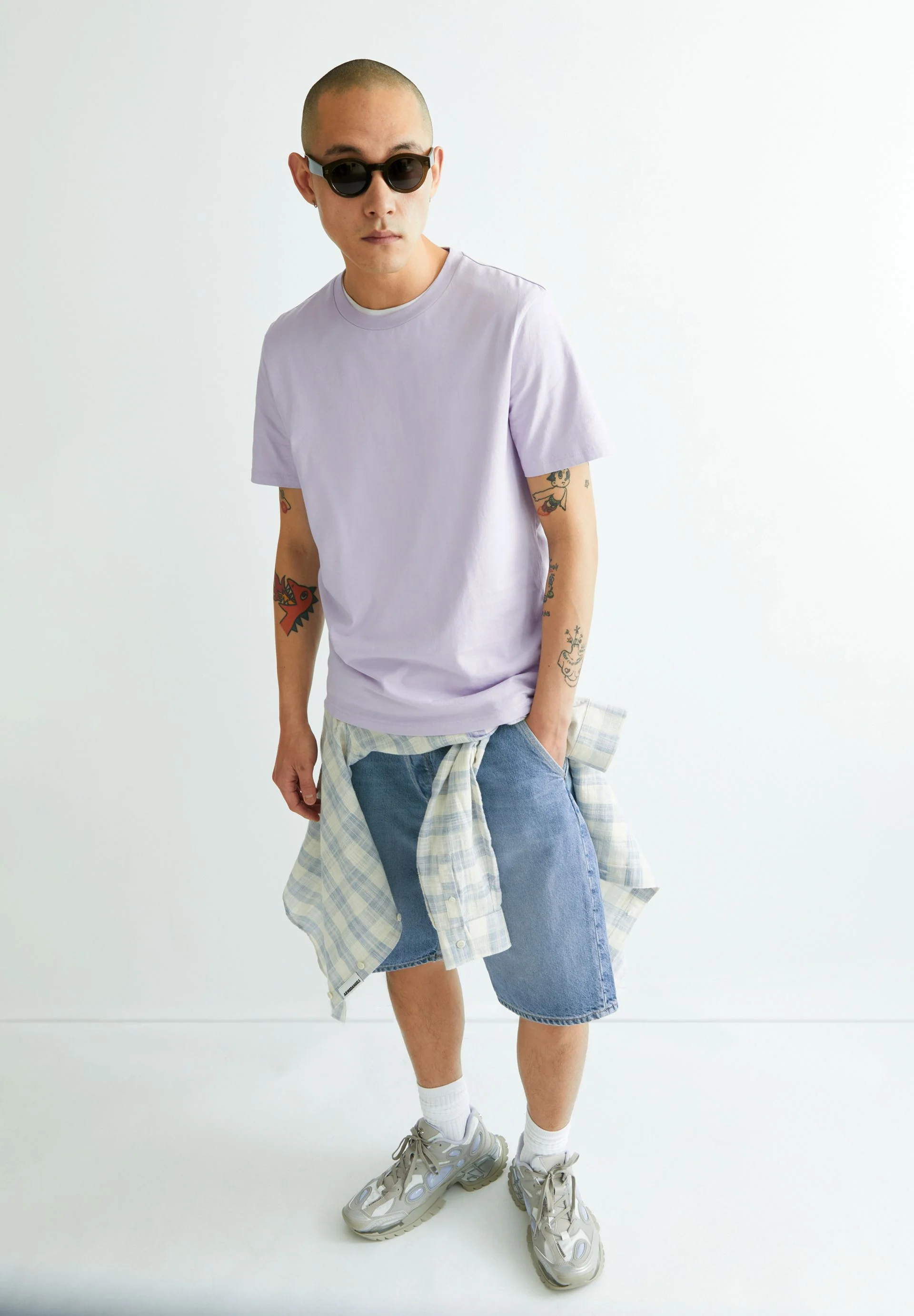 JAAMES T-SHIRT | soft lilac - Image 4