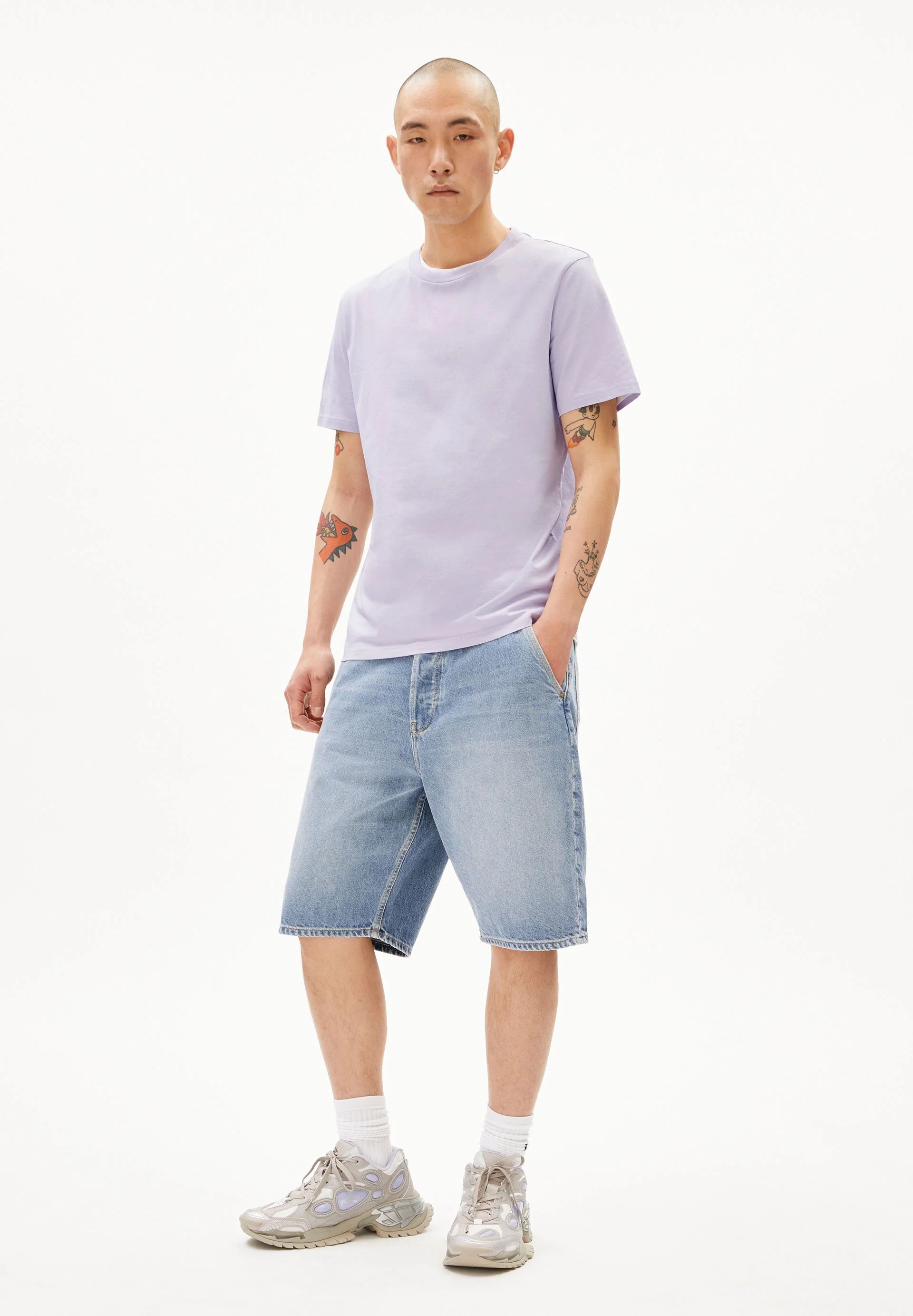 JAAMES T-SHIRT | soft lilac - Image 5
