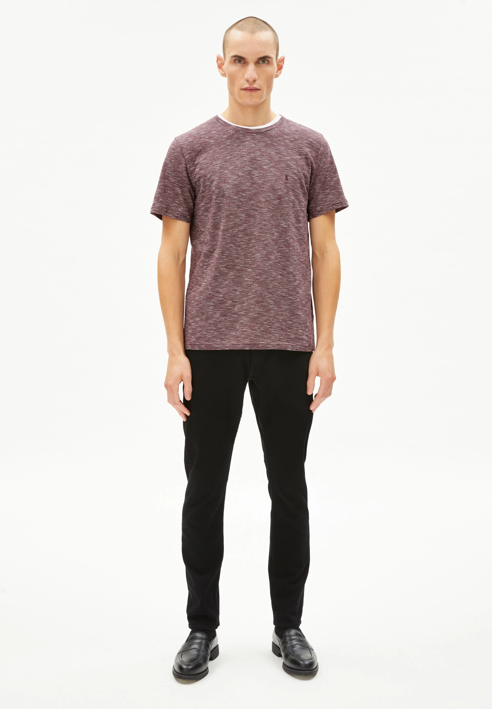 JAAMES STRUCTURE | dark aubergine-snow white - Image 5