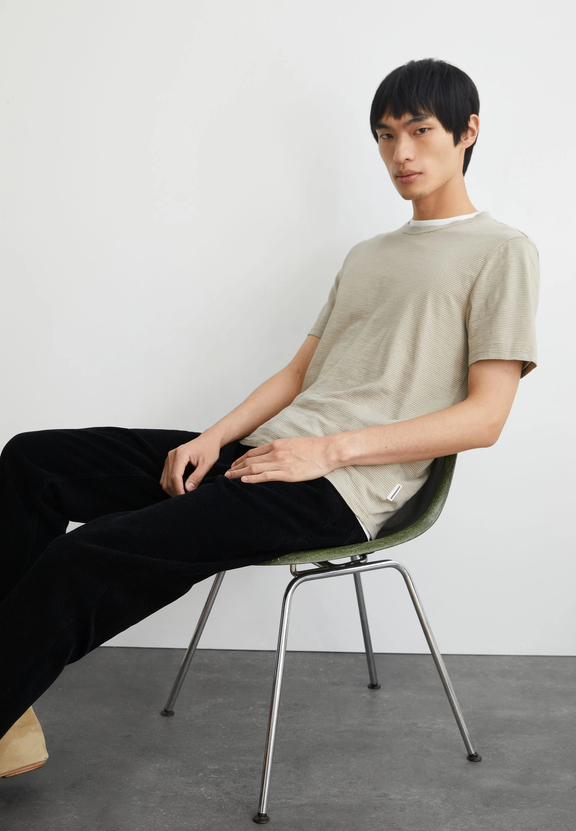 JAAMES STRUCTURE NEW T-SHIRT | pure-light sage - Image 4