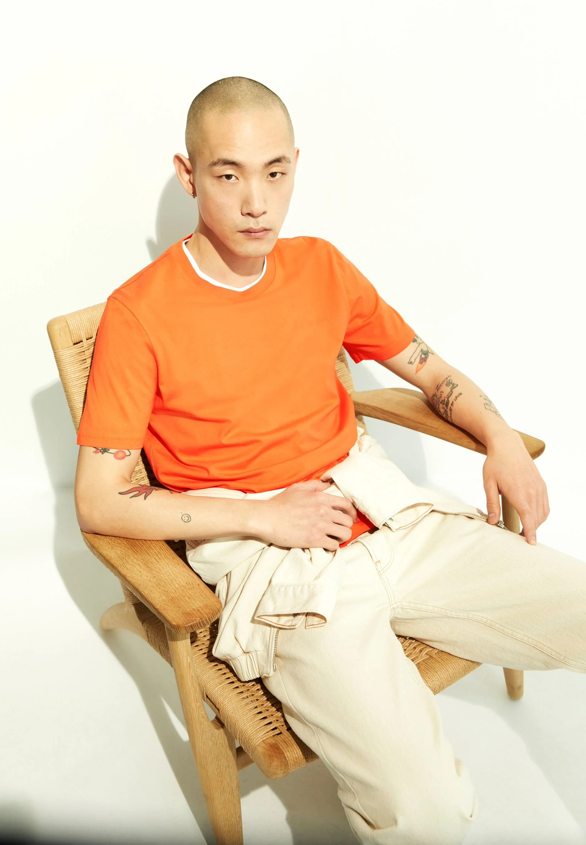 JAAMES T-SHIRT | sunset orange - Image 4