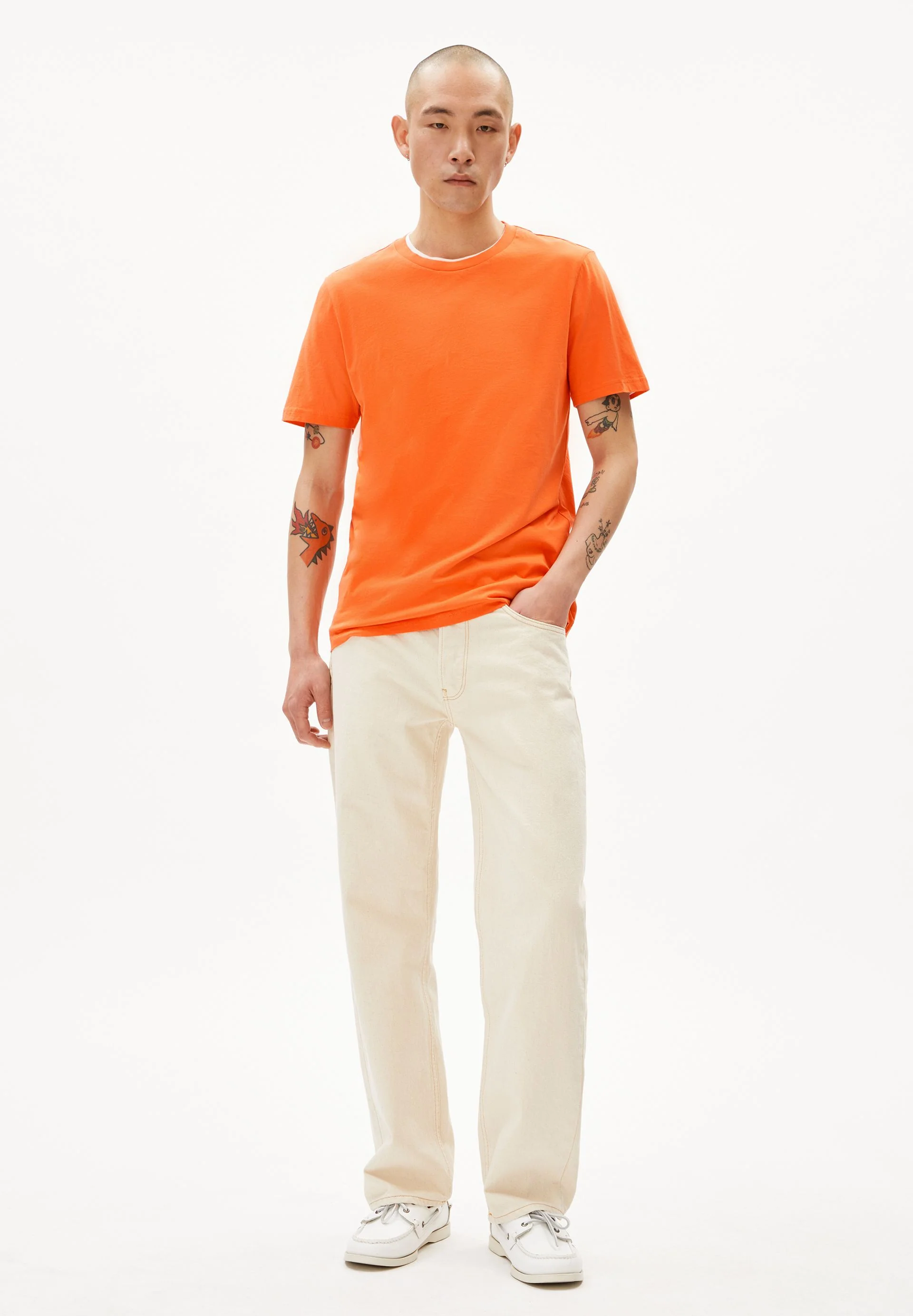 JAAMES T-SHIRT | sunset orange - Image 5