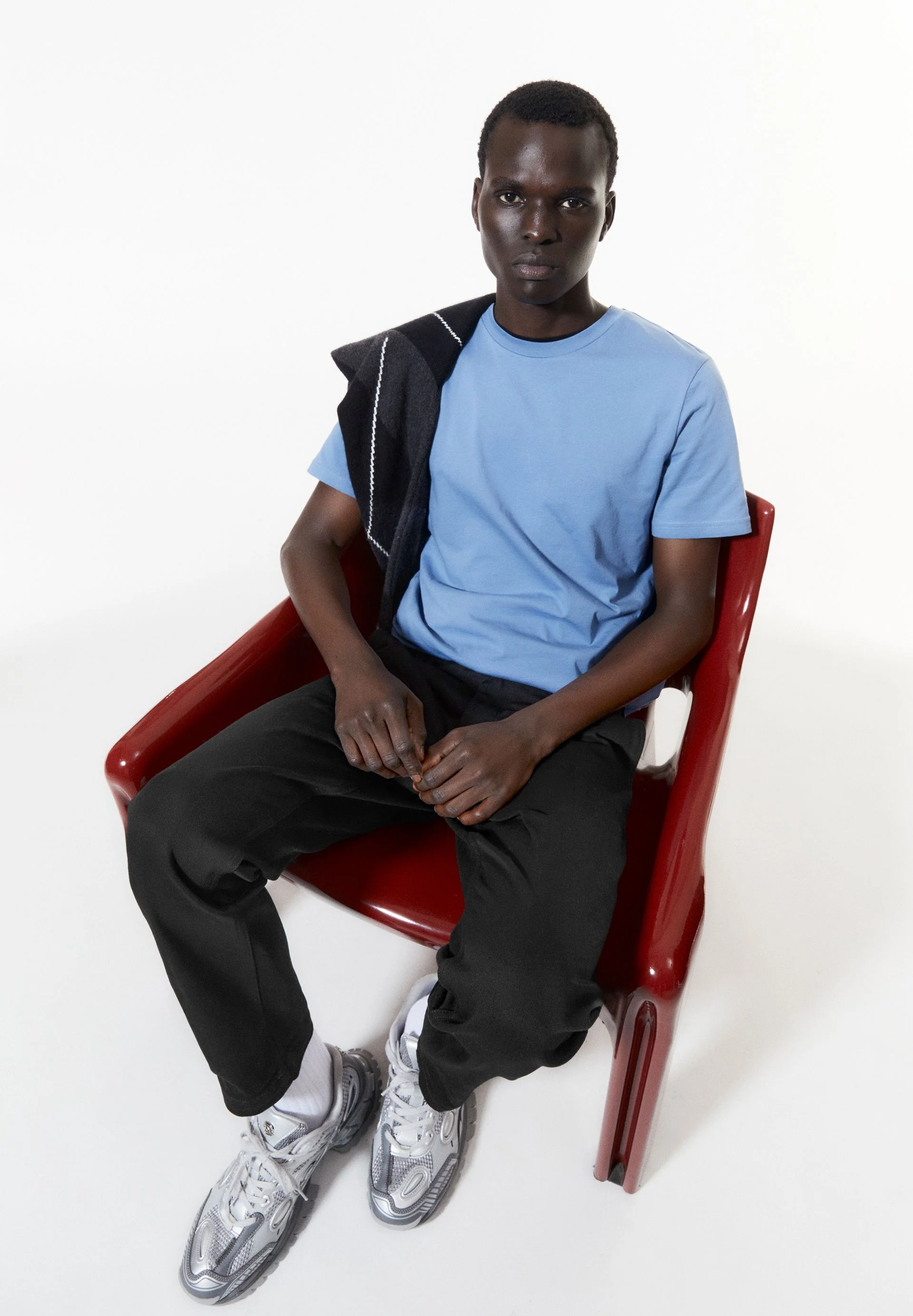 JAAMES T-SHIRT | vintage blue - Image 4