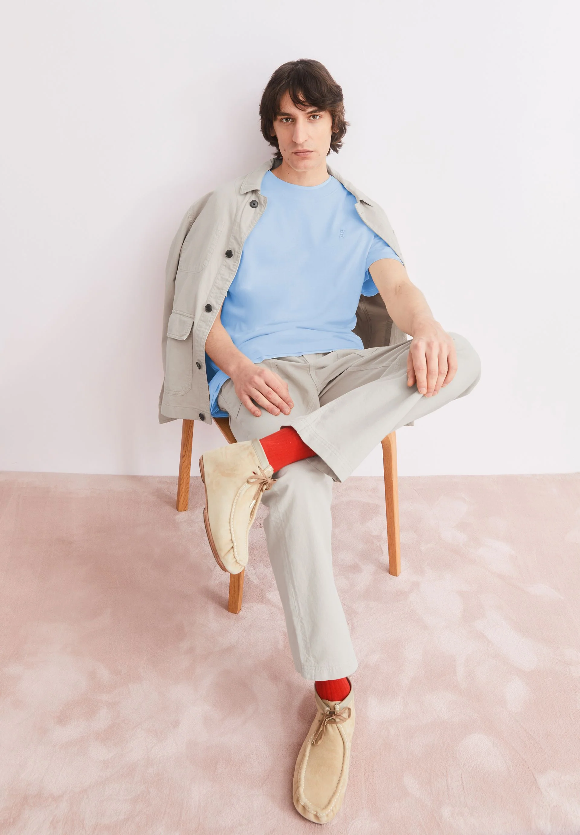 JAAMES T-SHIRT | wedgwood - Image 4