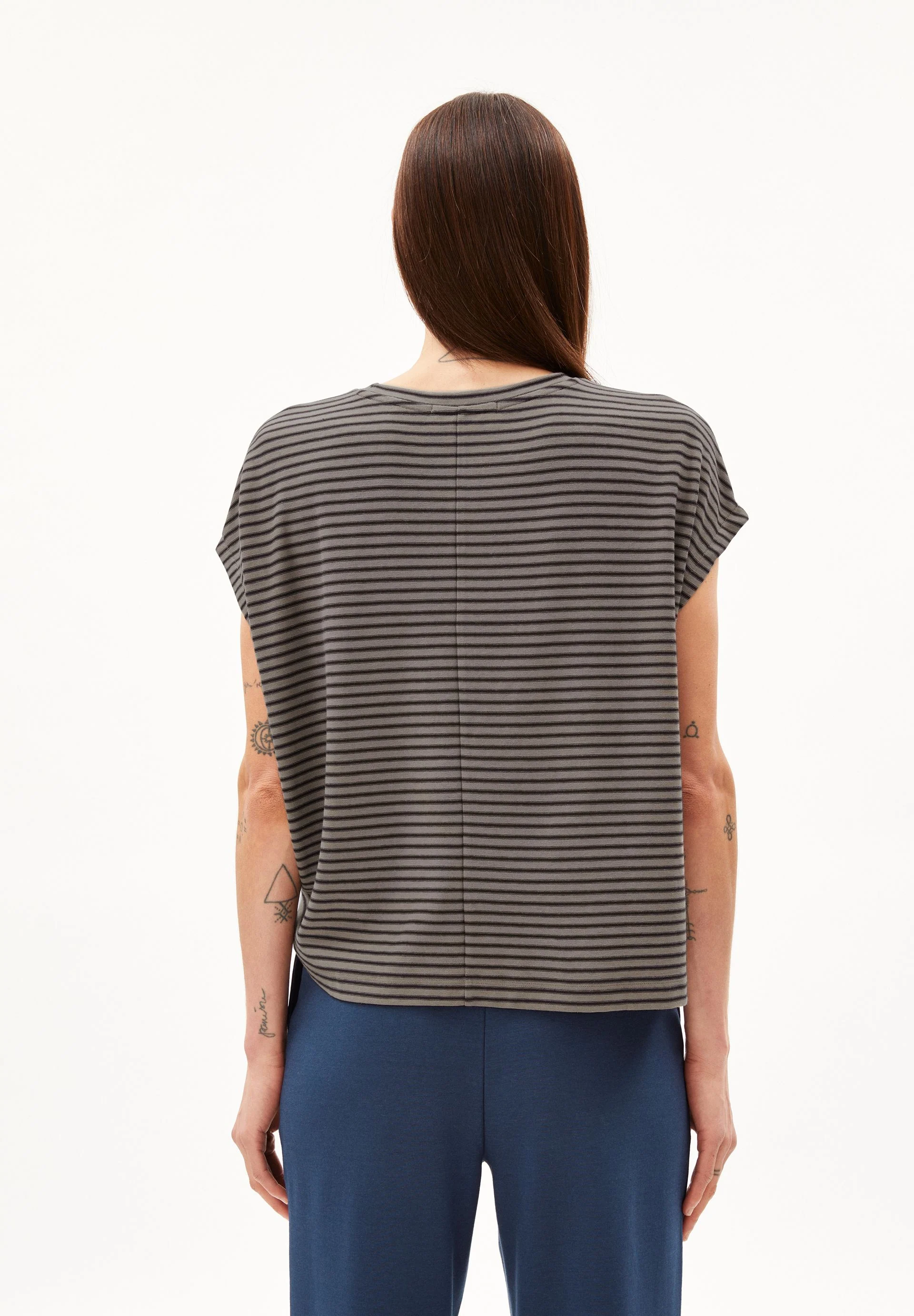JAANISA MINI STRIPE | cool ash-muddy water - Image 2
