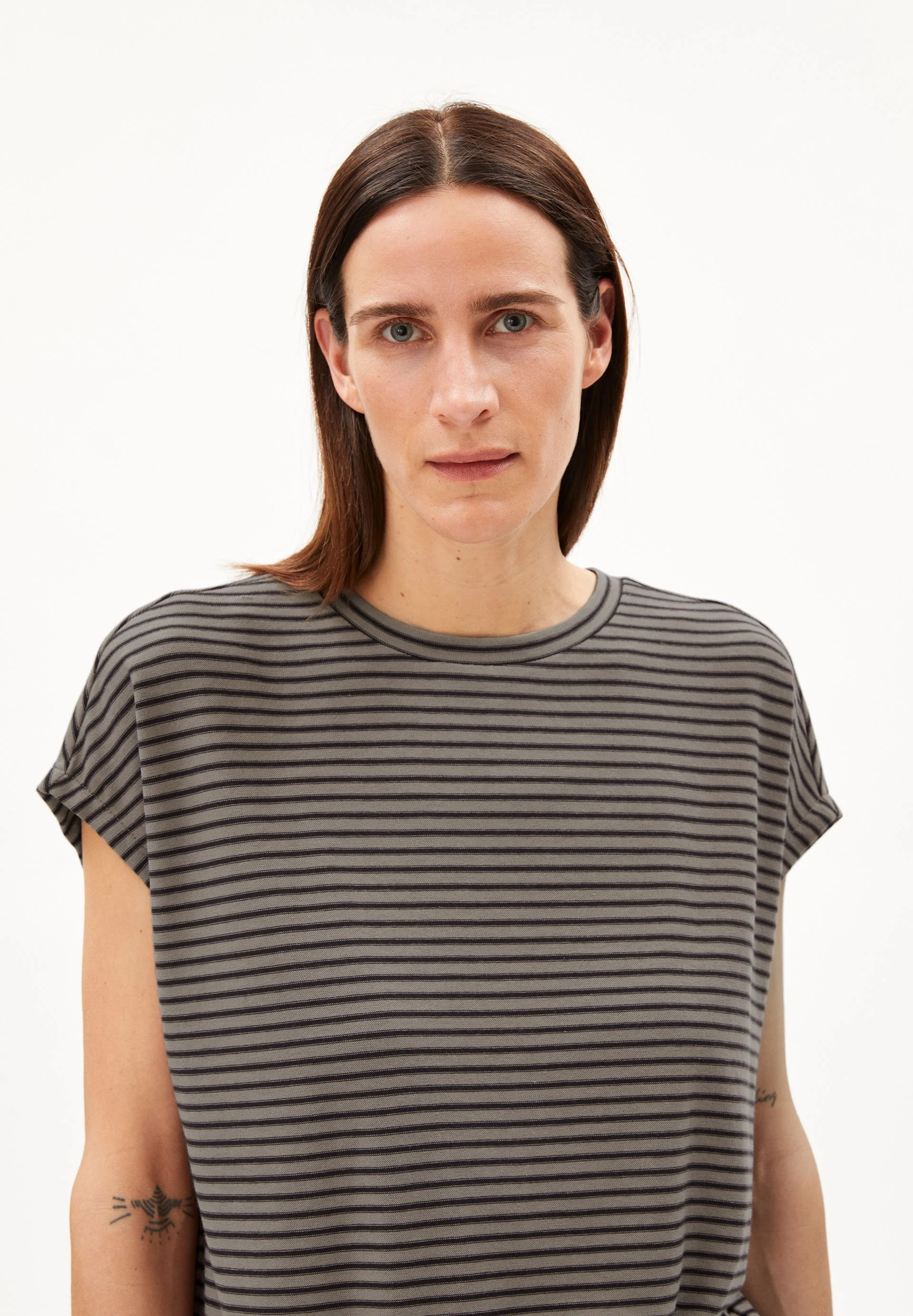 JAANISA MINI STRIPE | cool ash-muddy water - Image 3