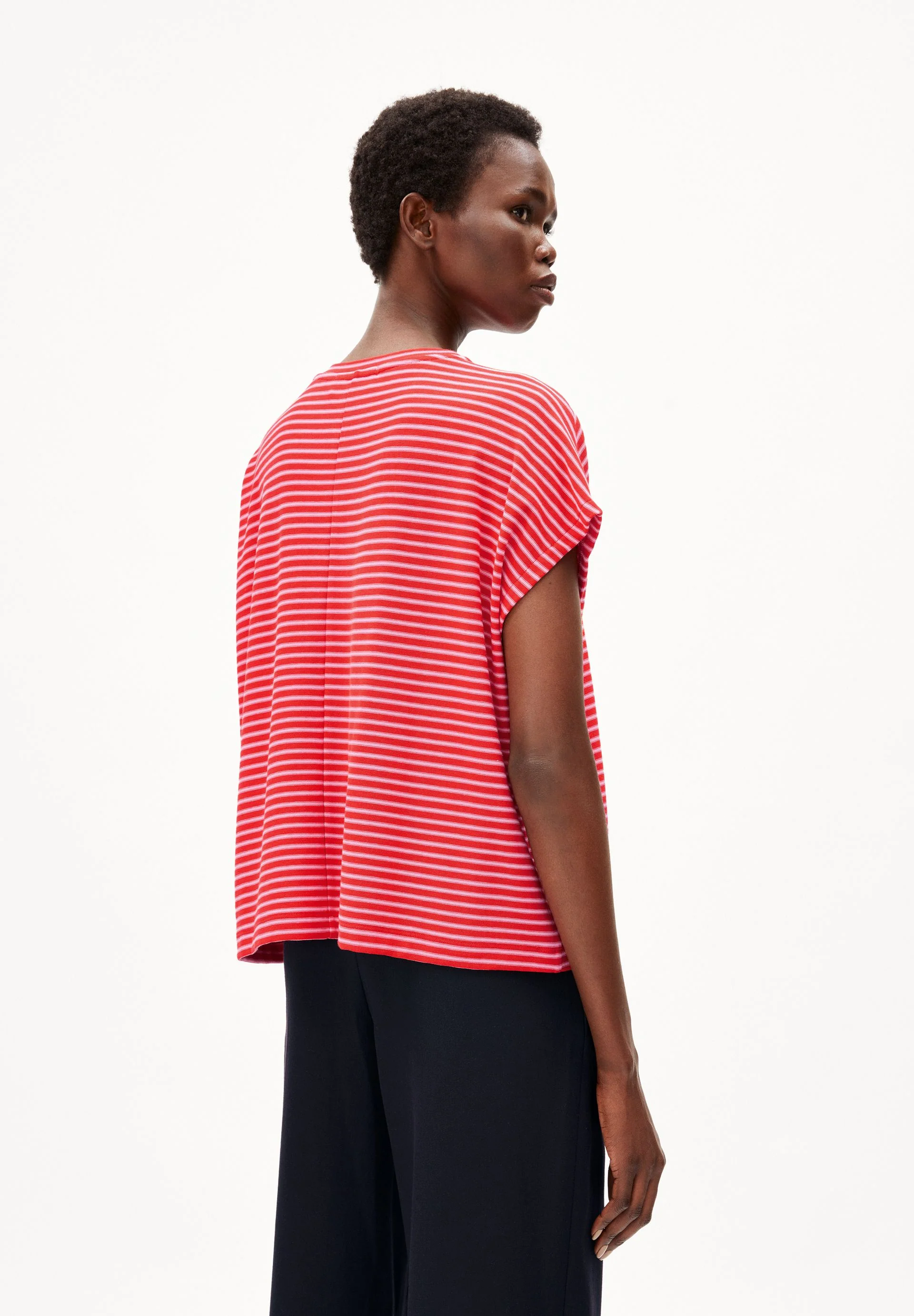 JAANISA MINI STRIPE | red alert-pink me up more - Image 2
