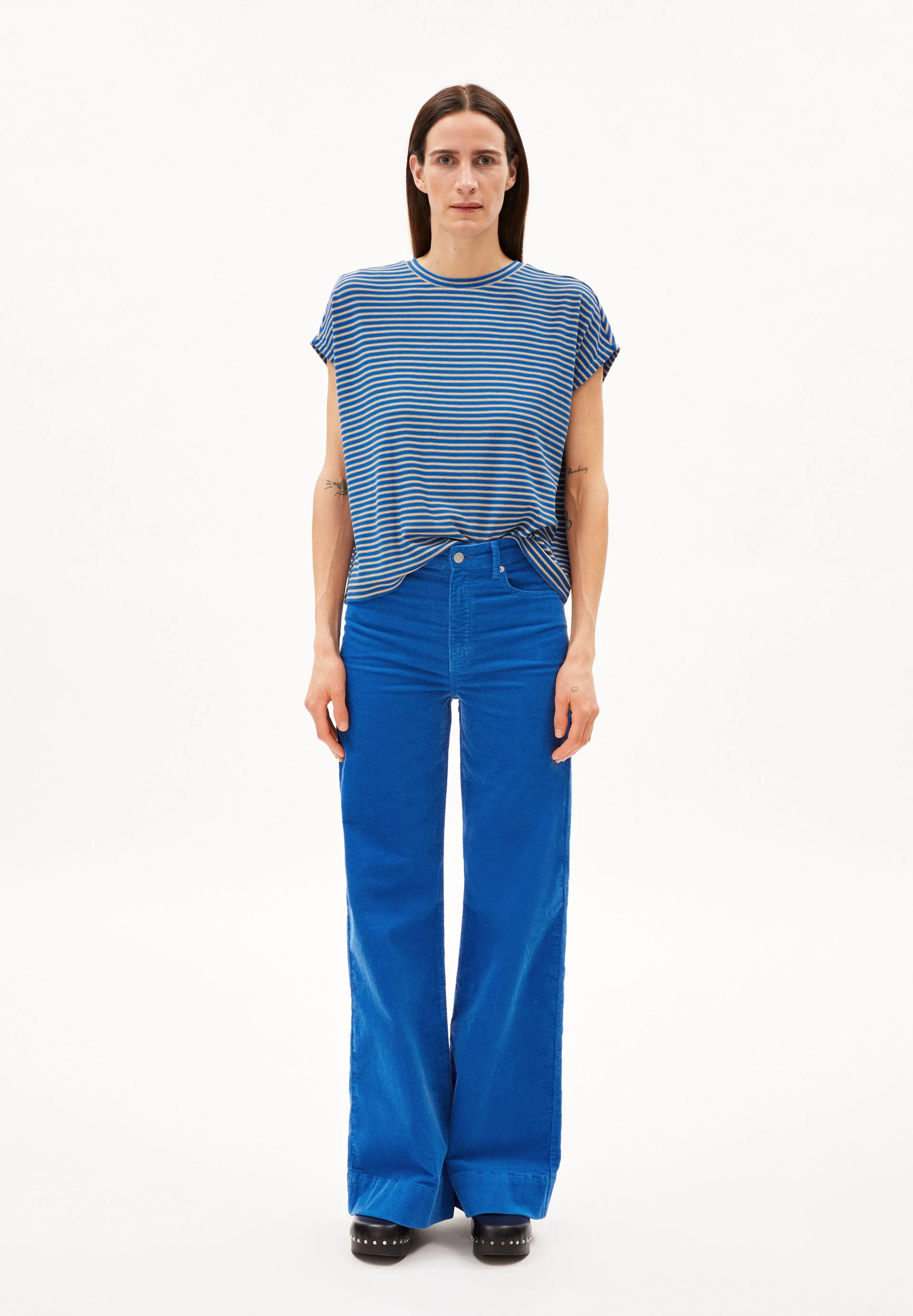 JAANISA MINI STRIPE | warm blue-light cloudberry - Image 5