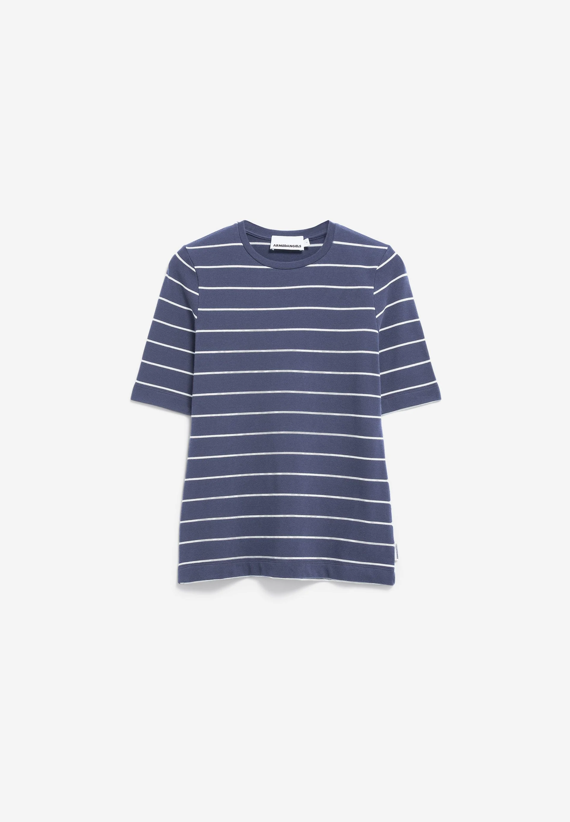 JAANISARA GESTREIFTES T-SHIRT | nightshadow-oatmilk - Image 6