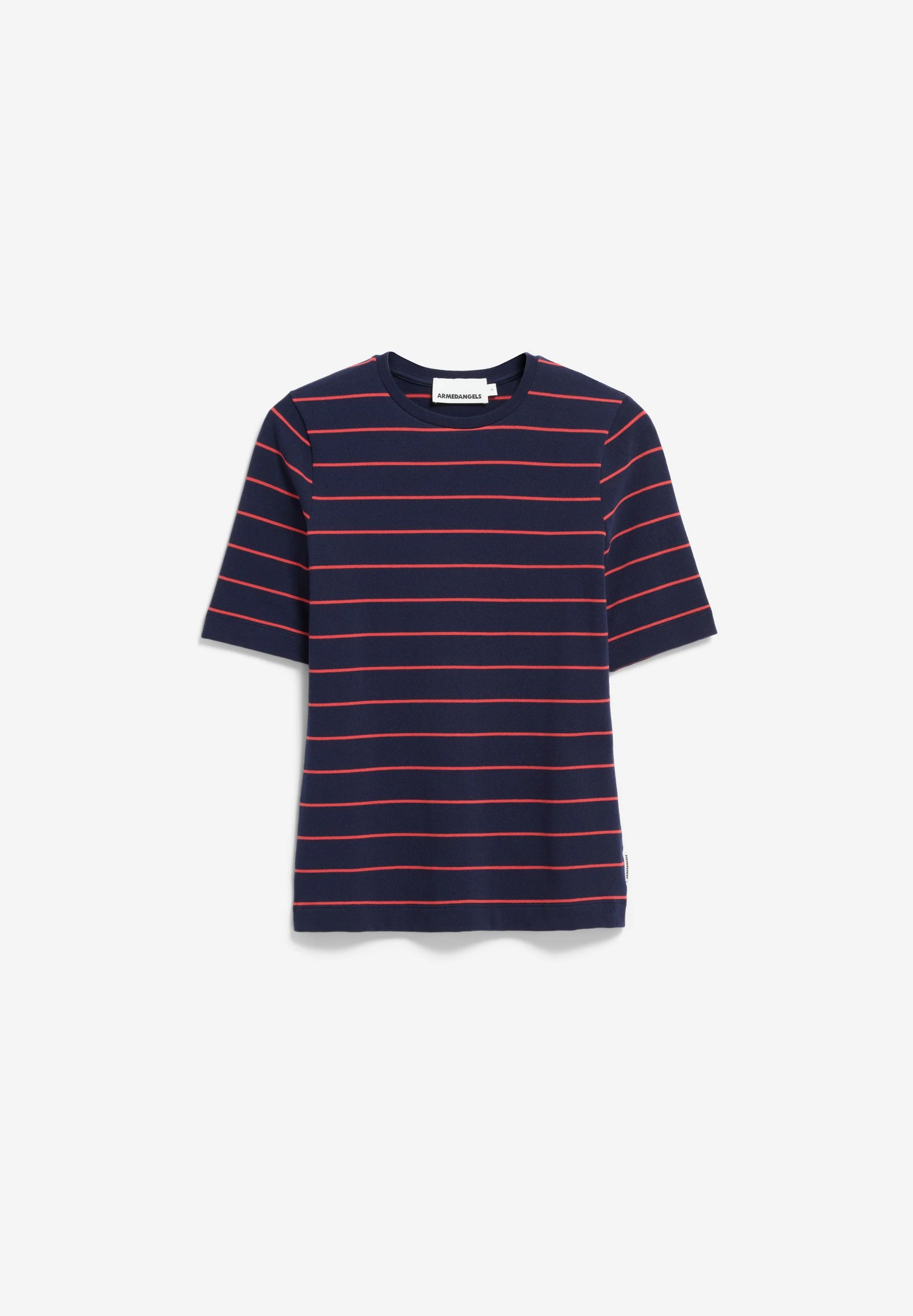 JAANISARA GESTREIFTES T-SHIRT | tinted navy-candy apple - Image 6