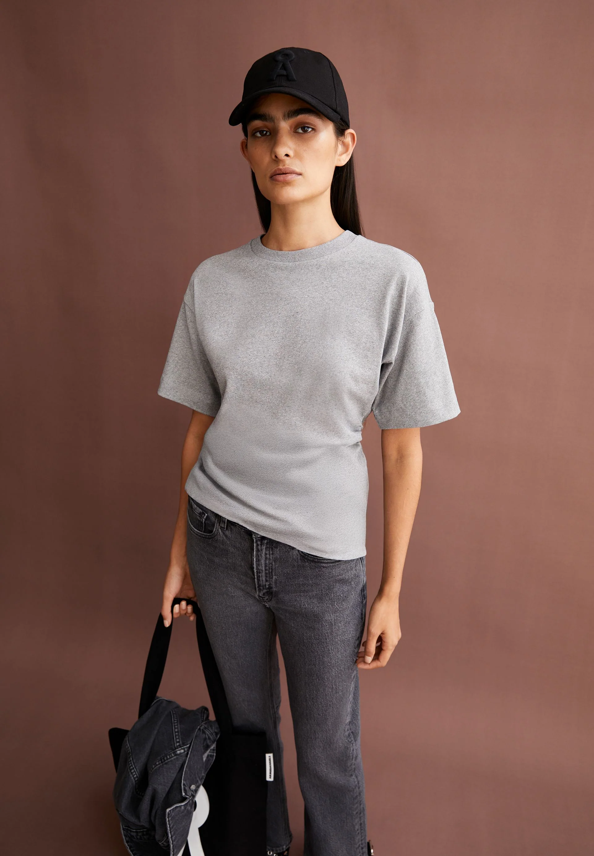 JAREKAA T-SHIRT | silver melange - Image 4