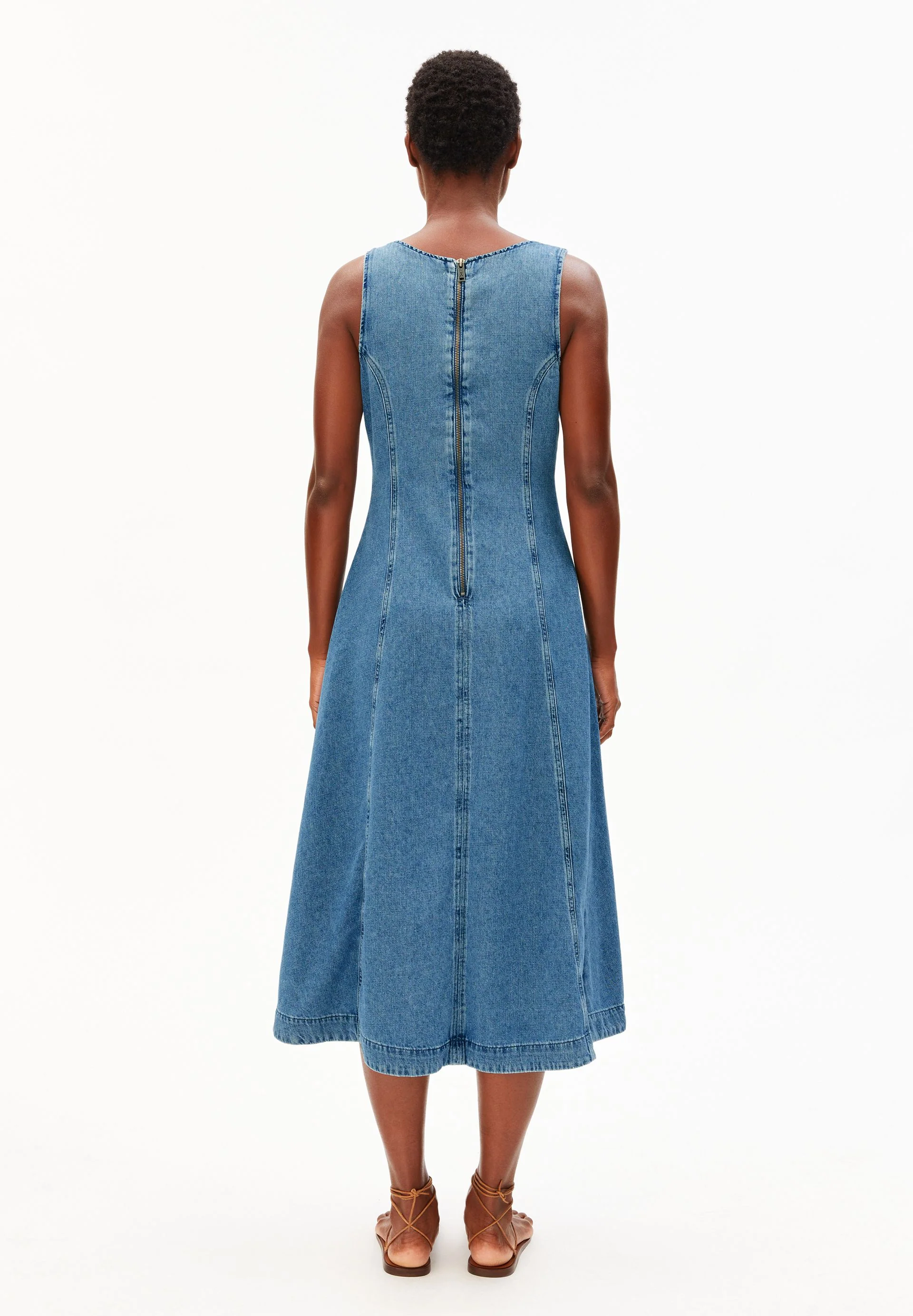 JEANS-MIDI-KLEID | muscari - Image 2