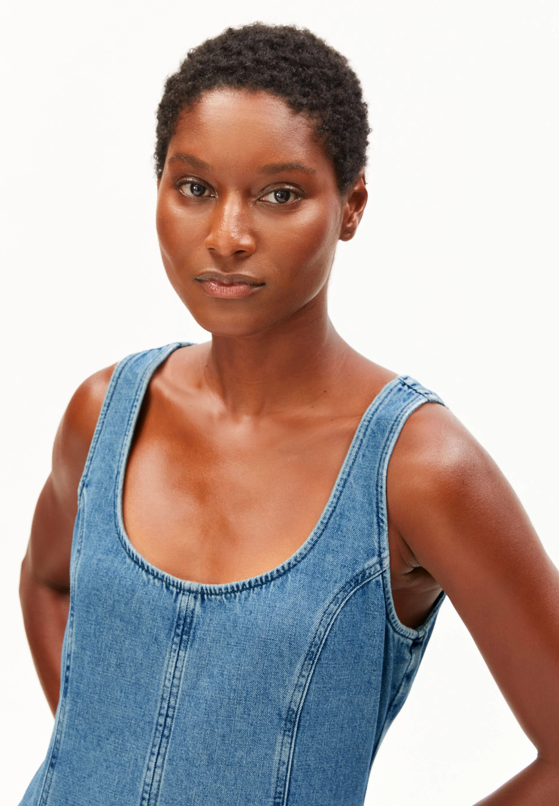 JEANS-MIDI-KLEID | muscari - Image 3