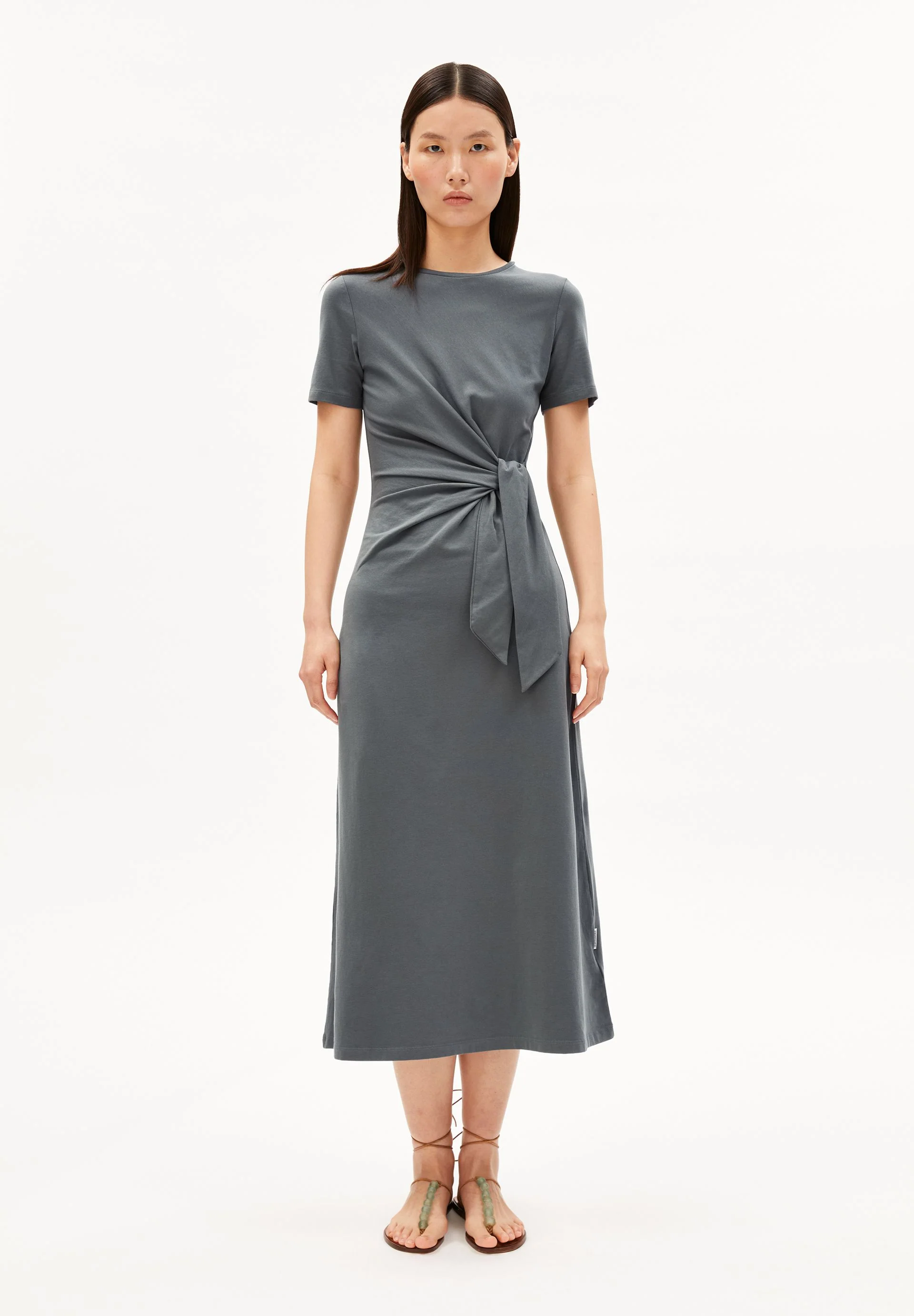 JELTAA JERSEY-KLEID | space steel - Image 5