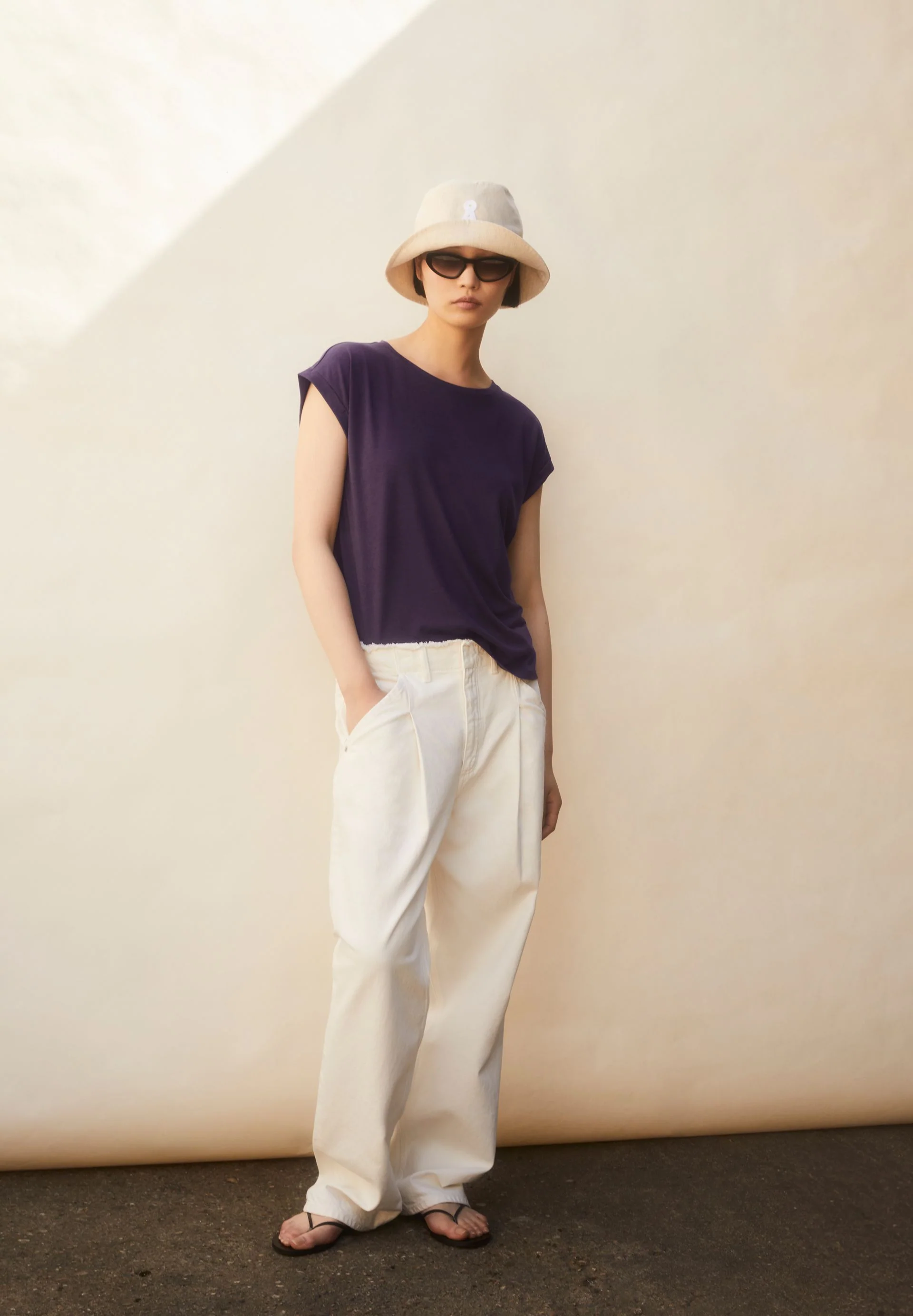 JILAANA T-SHIRT | blue ash - Image 4